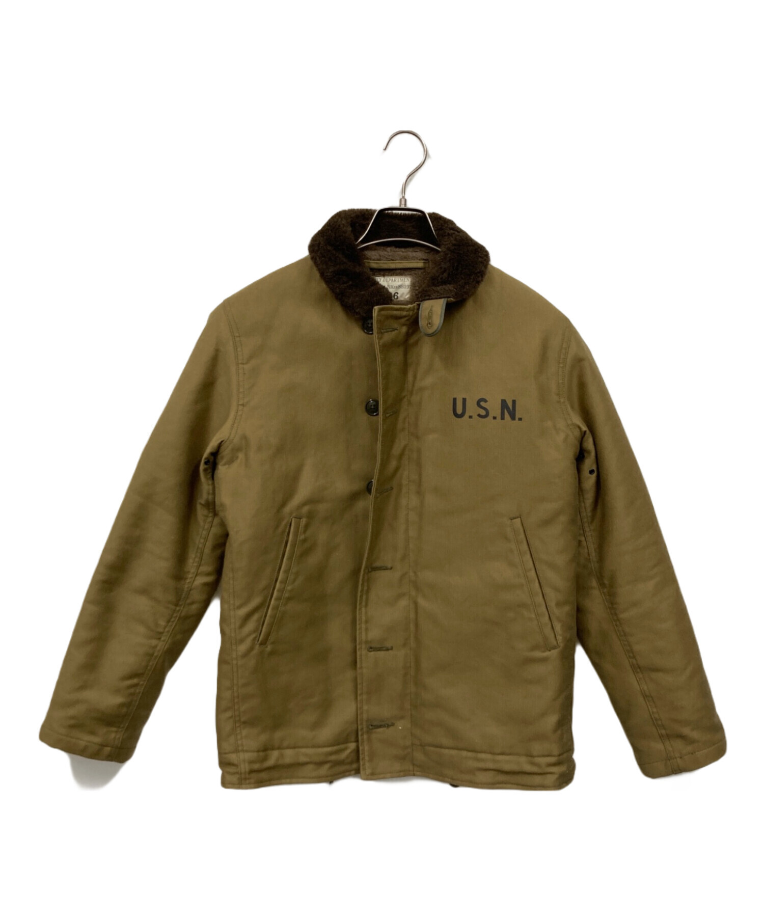 リアルマッコイズ N-1 デッキジャケット サイズ36 中古・古着通販】THE REAL McCOY'S (ザ・リアルマッコイズ) N-1 デッキ