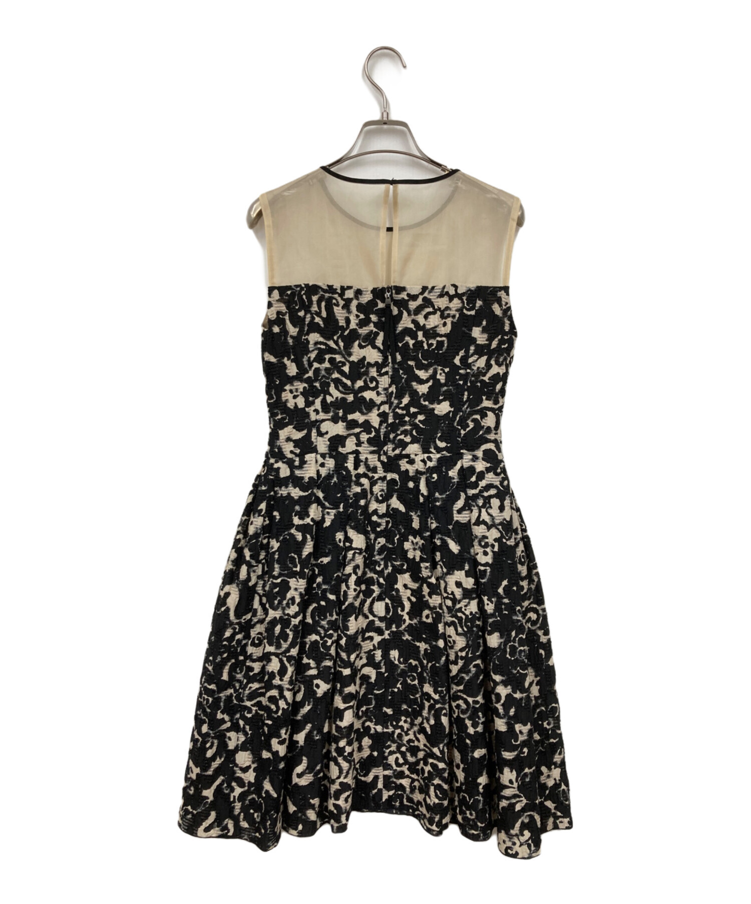 中古・古着通販】FOXEY (フォクシー) ワンピース ブラック サイズ:38