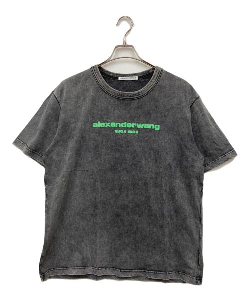 AlexanderWang 美品　シャツ Unisex Long Sleeve Tee In High Twist Jersey alexanderwang.t トップス