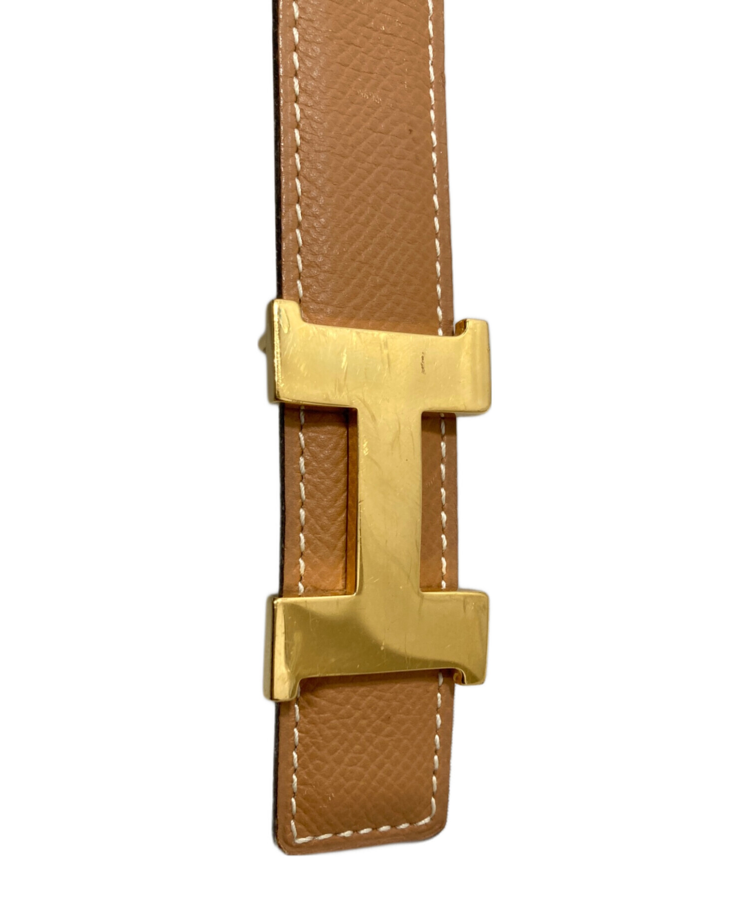 中古・古着通販】HERMES (エルメス) ベルト ベージュ｜ブランド・古着