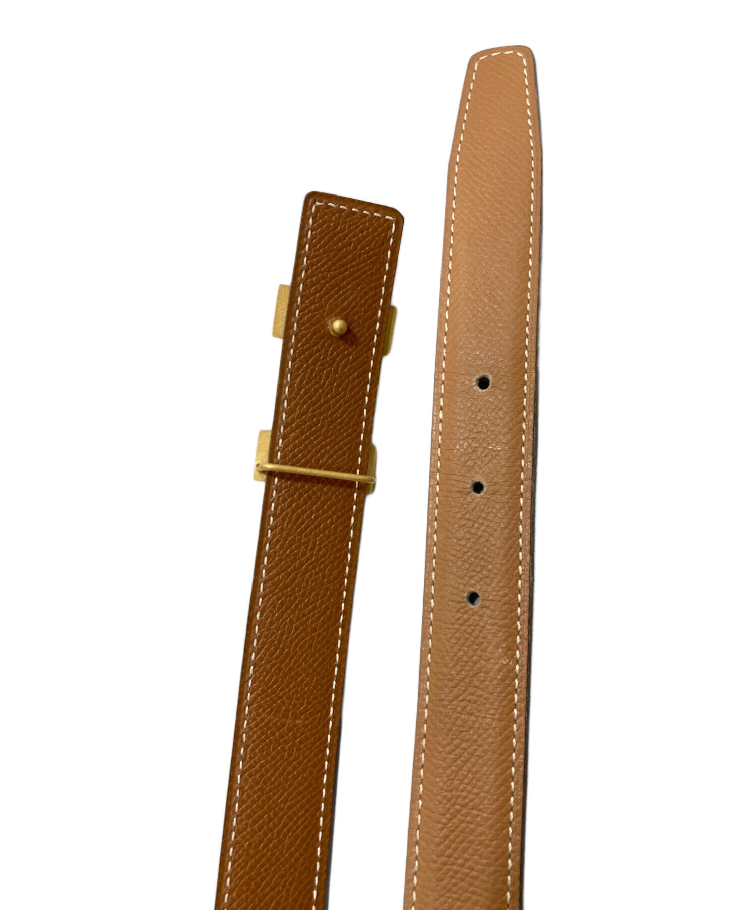 中古・古着通販】HERMES (エルメス) ベルト ベージュ｜ブランド・古着
