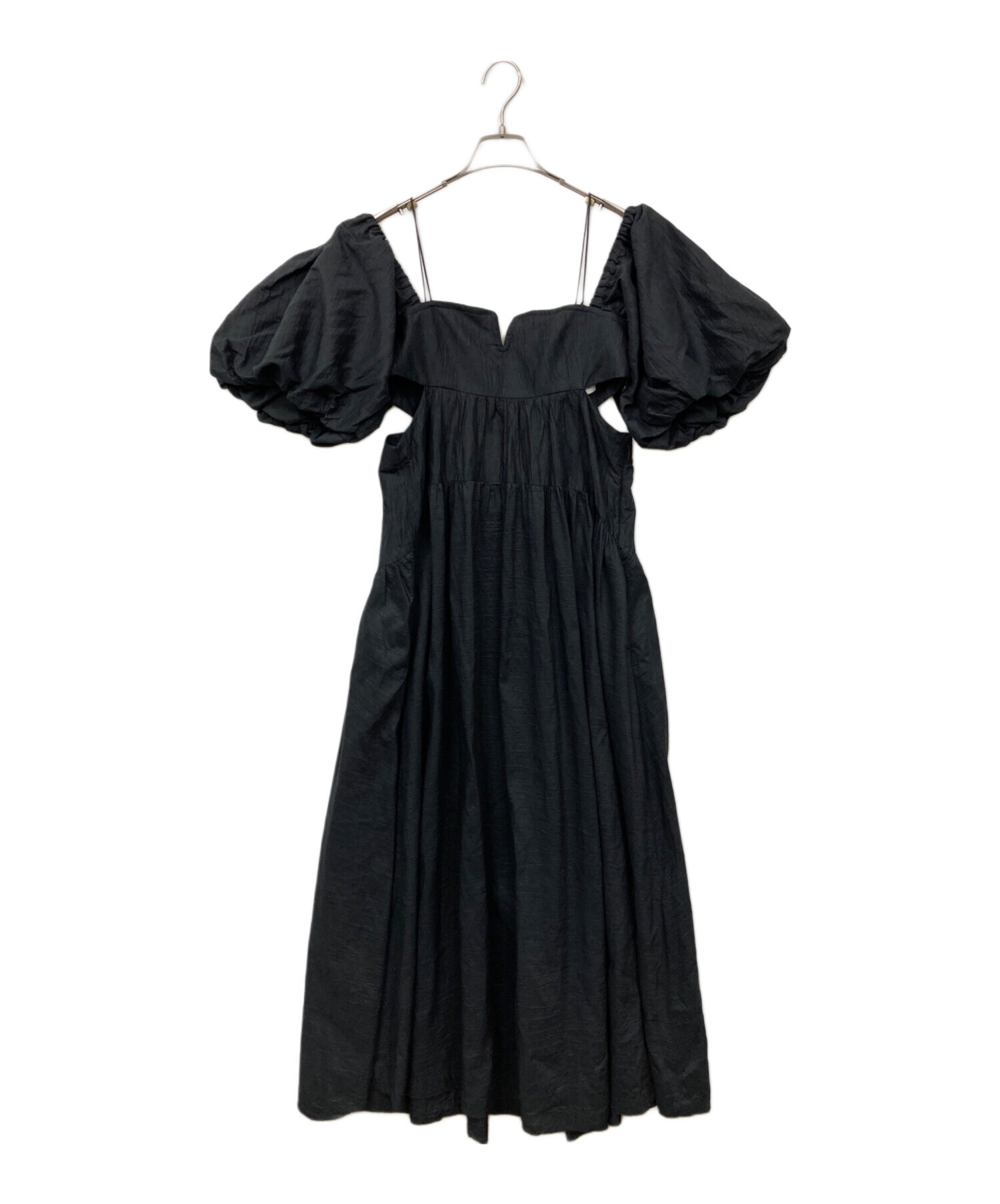 メゾンスペシャル コラージュシアーワンピース ブラック 中古・古着通販】MAISON SPECIAL (メゾンスペシャル) ワンピース