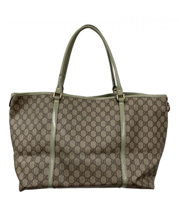 GUCCIグッチ　トートバッグ　古い型になります 中古・古着通販】GUCCI (グッチ) レザートートバッグ ブラック