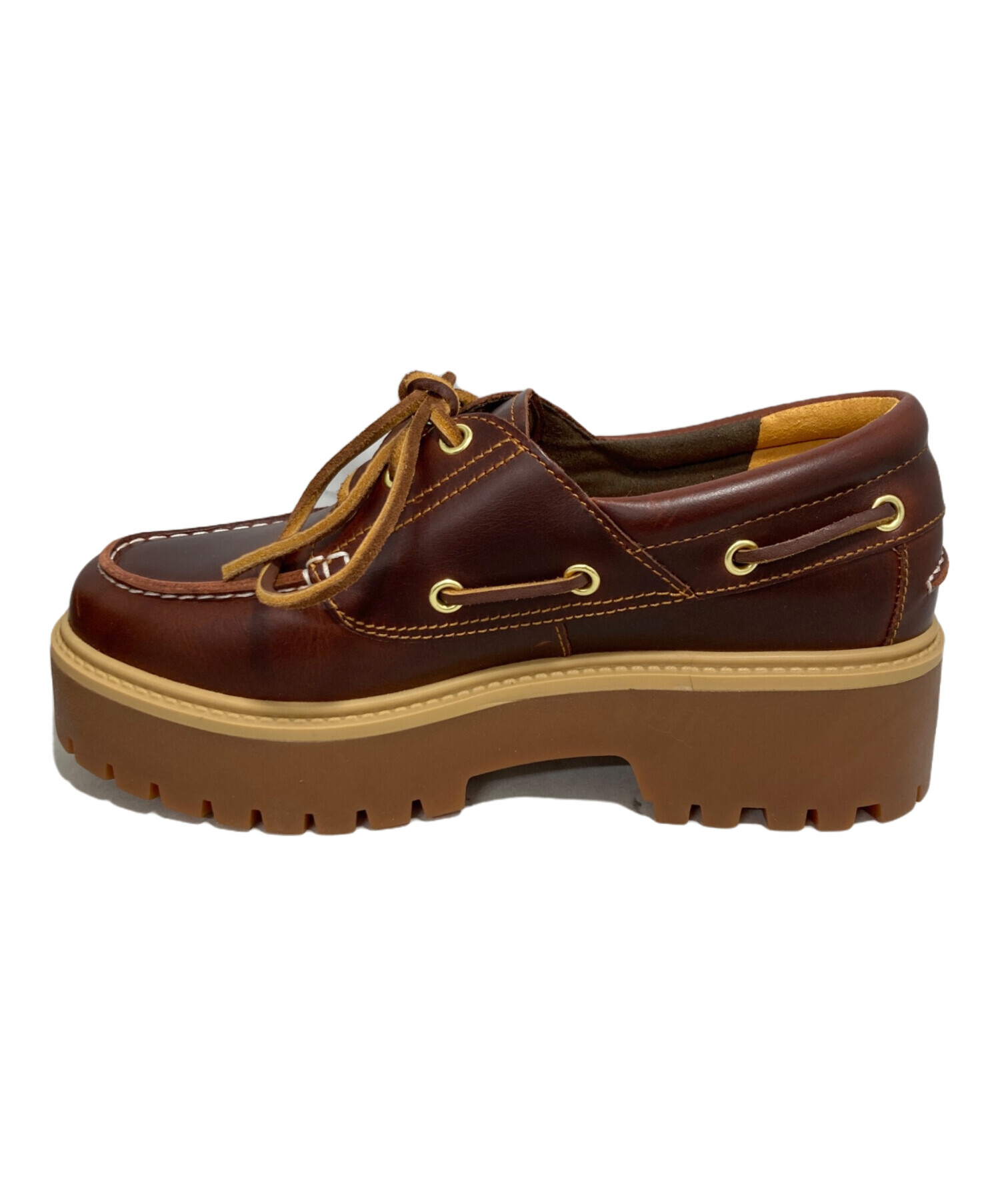 【中古美品】80sヴィンテージ Timberland ボートシューズ USA製 中古・古着通販】Timberland (ティンバーランド) ストーン ストリート