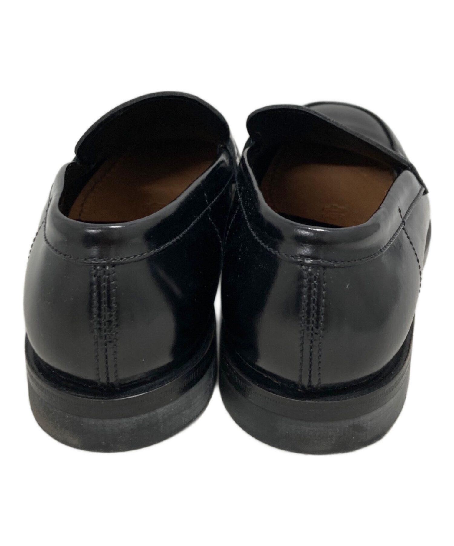 中古・古着通販】PRADA (プラダ) ローファー ブラック サイズ:6 1/2 