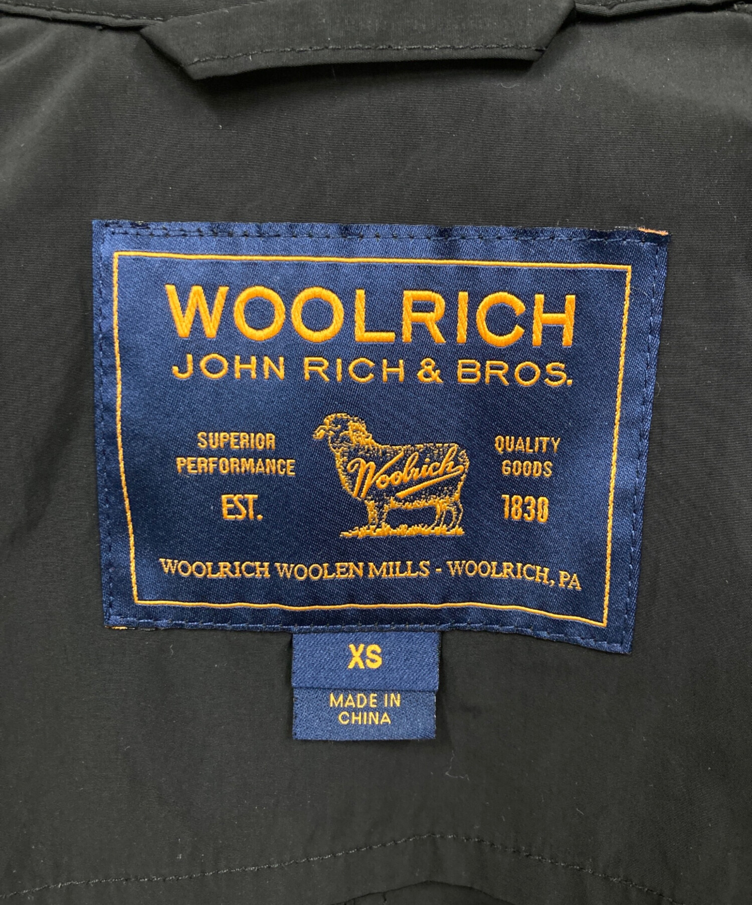 中古・古着通販】WOOLRICH (ウールリッチ) オーバーサイズ フーデッド