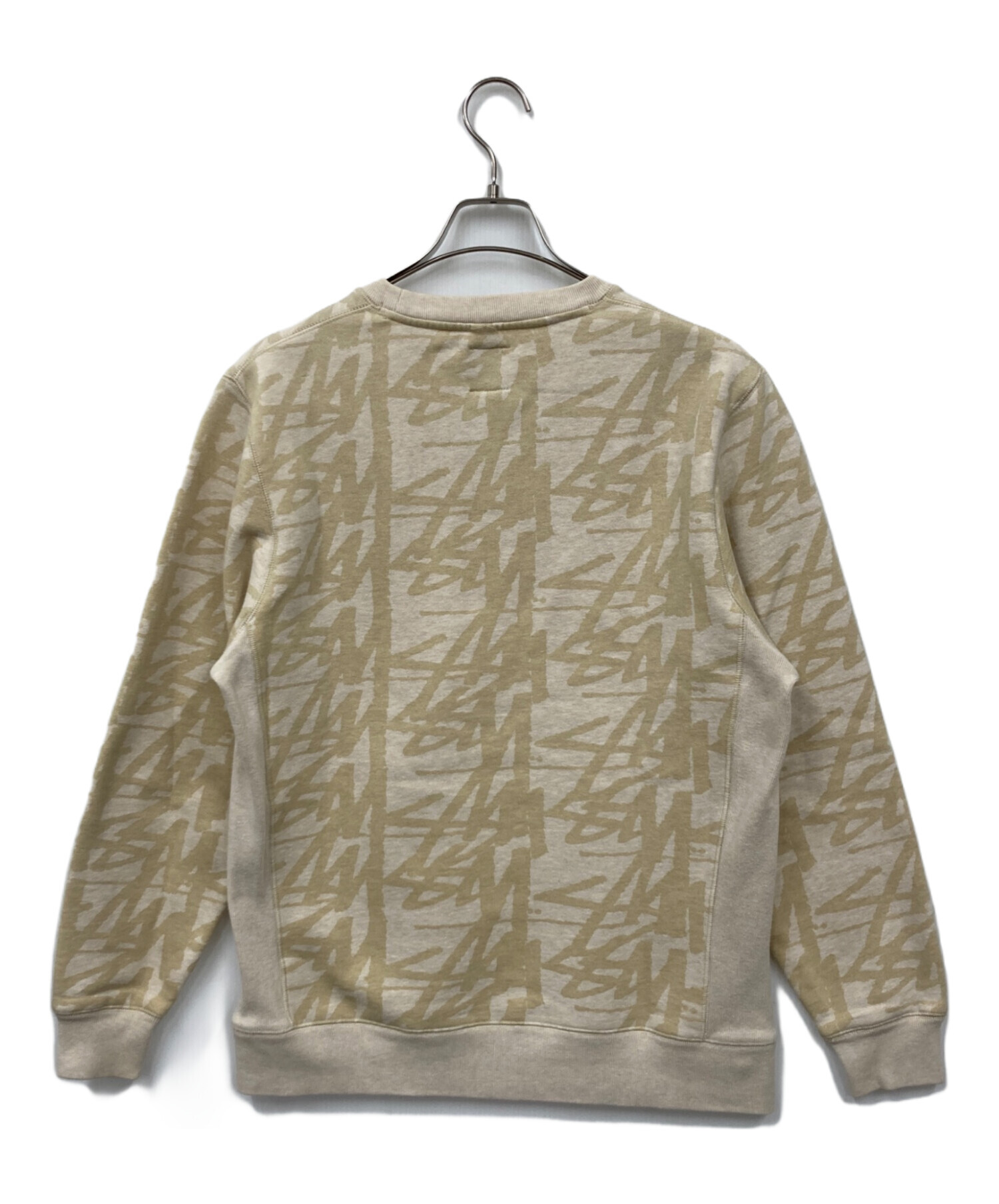 中古・古着通販】stussy (ステューシー) スウェット ベージュ サイズ:L 