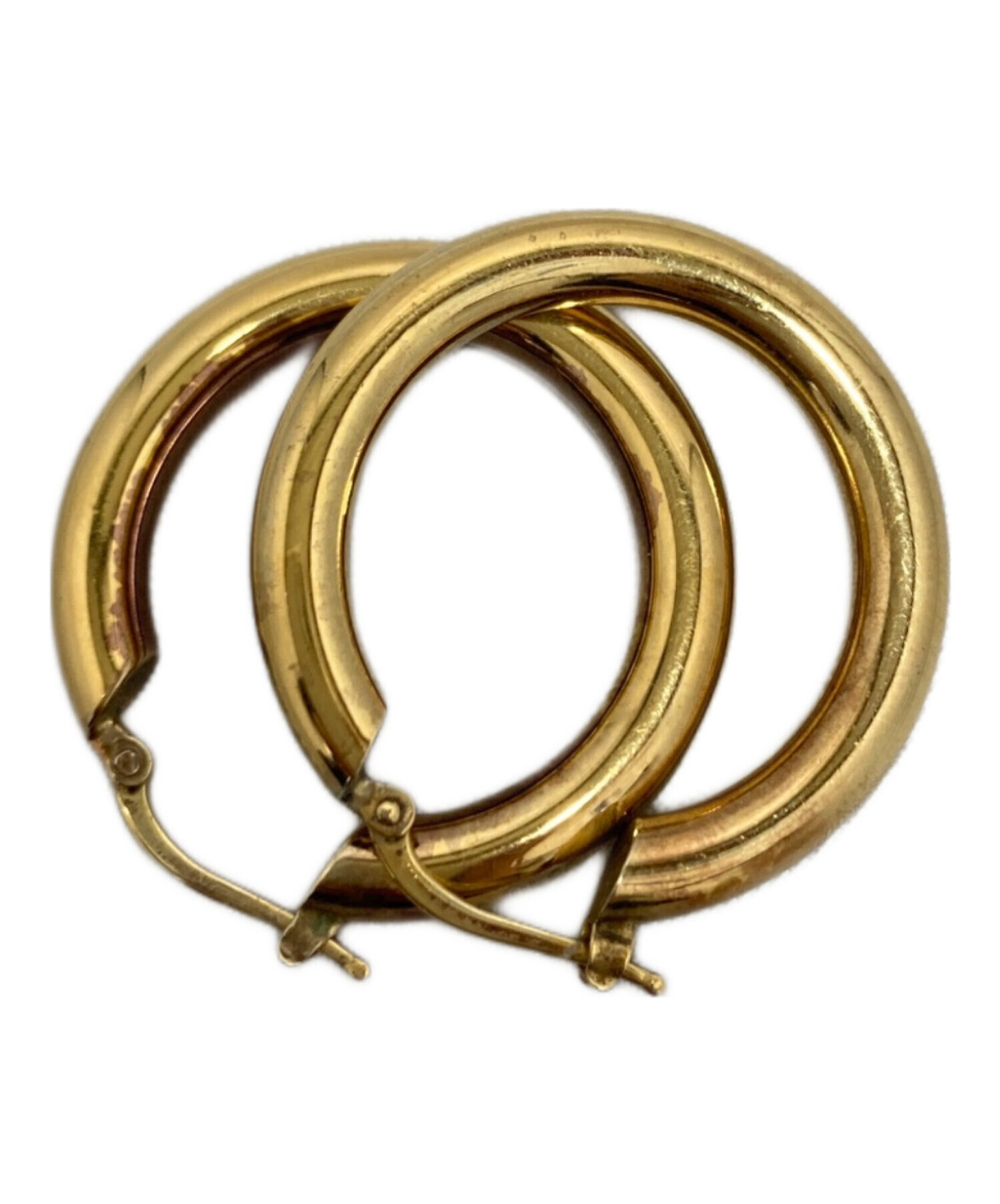 中古・古着通販】JIL SANDER (ジルサンダー) フープピアス ゴールド