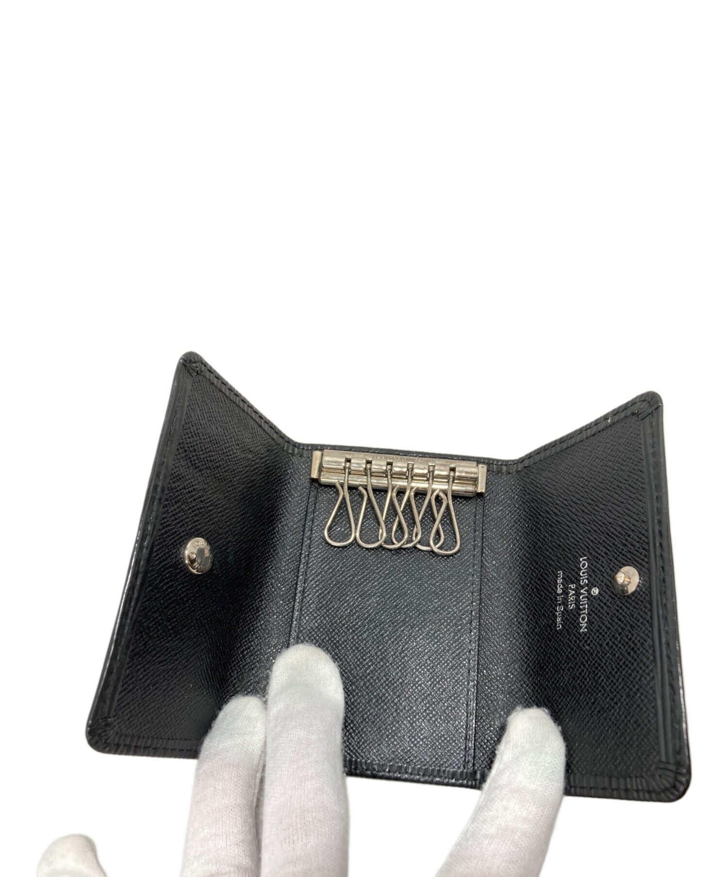 中古・古着通販】LOUIS VUITTON (ルイ ヴィトン) キーケース ブラック