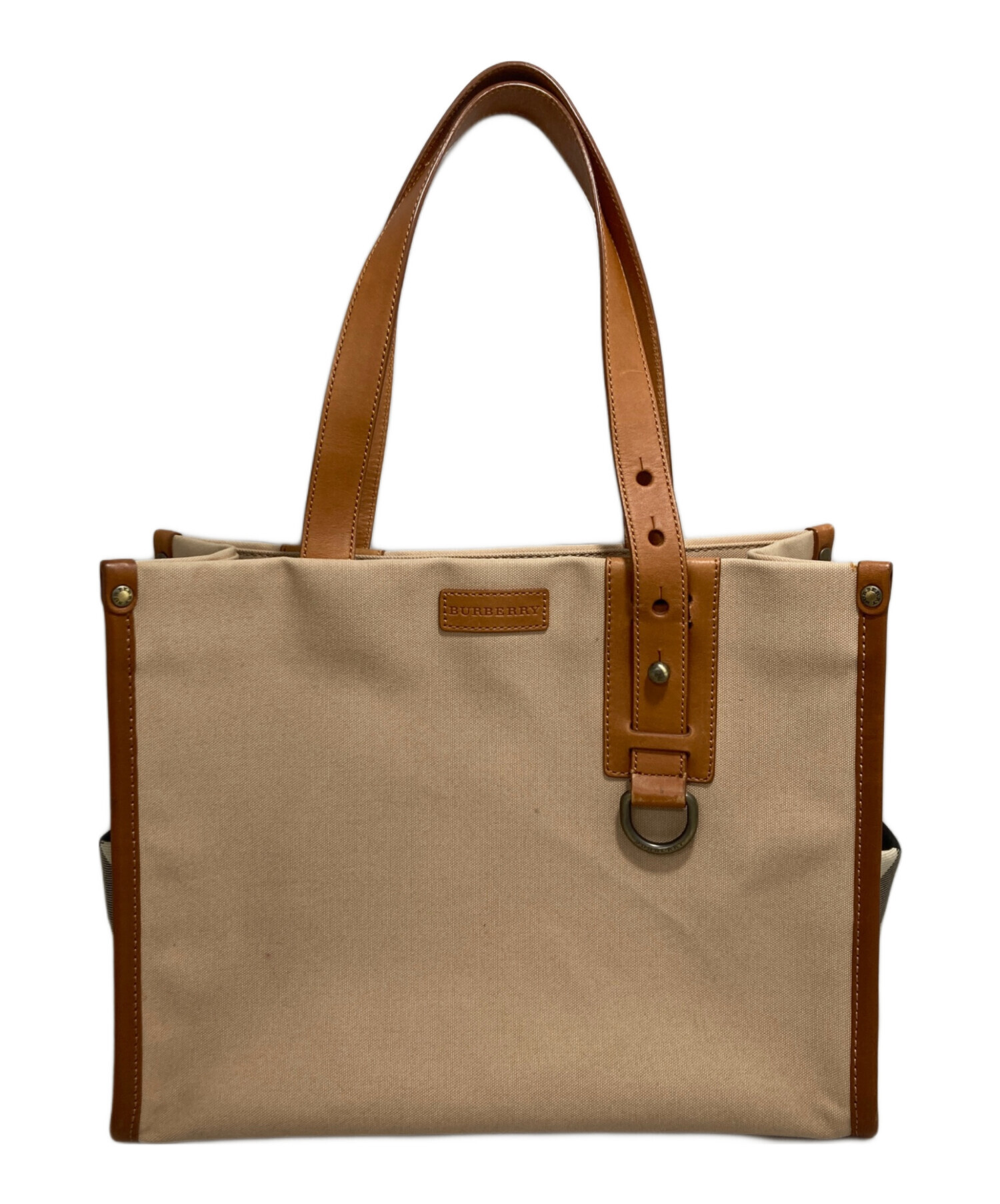 中古・古着通販】BURBERRY (バーバリー) トートバッグ ブラウン 