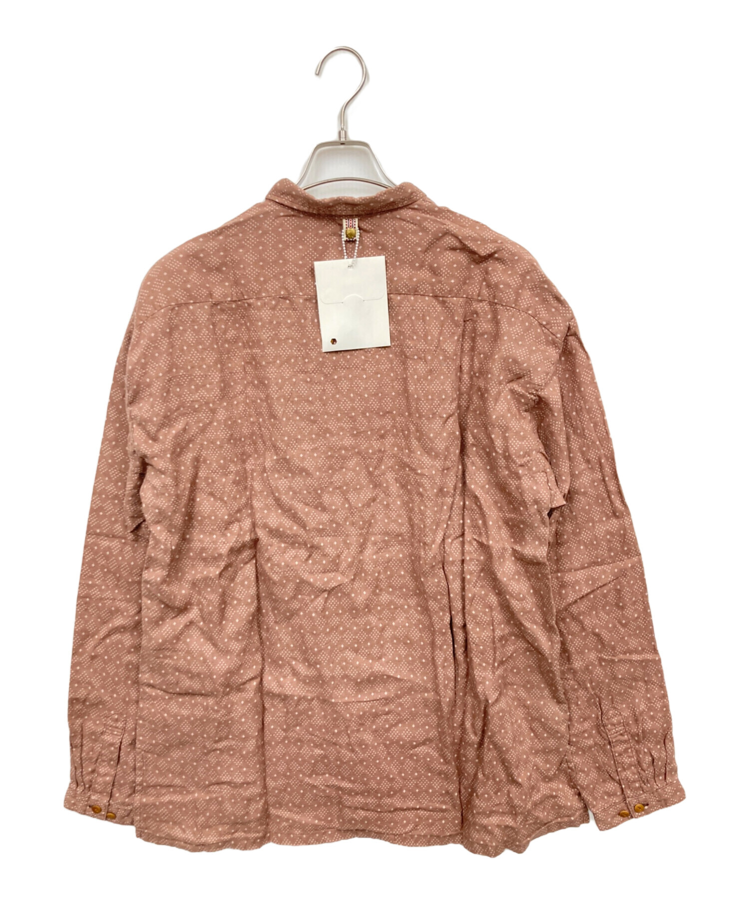 中古・古着通販】VISVIM (ビズビム) KERCHIEF TUNIC SHIRT レッド