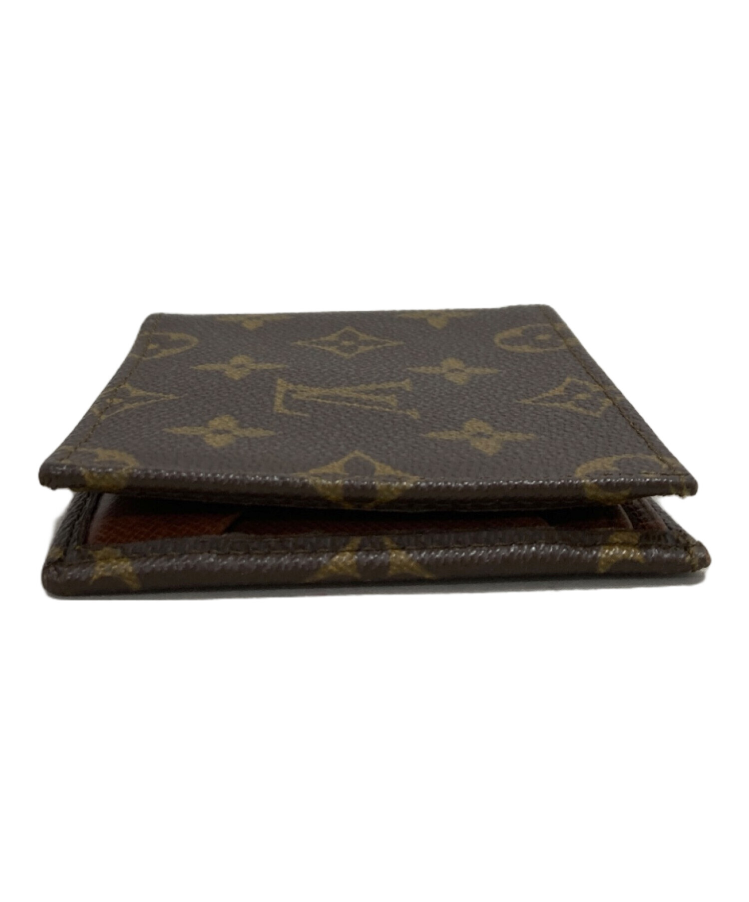 中古・古着通販】LOUIS VUITTON (ルイ ヴィトン) 2つ折り財布 ブラウン