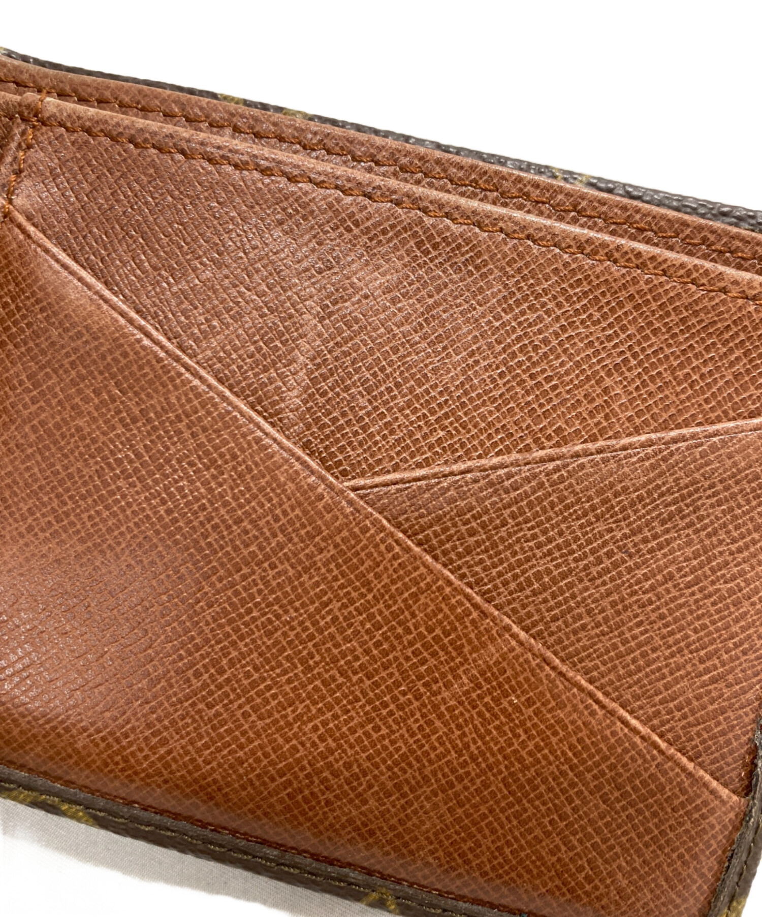 中古・古着通販】LOUIS VUITTON (ルイ ヴィトン) 2つ折り財布 ブラウン