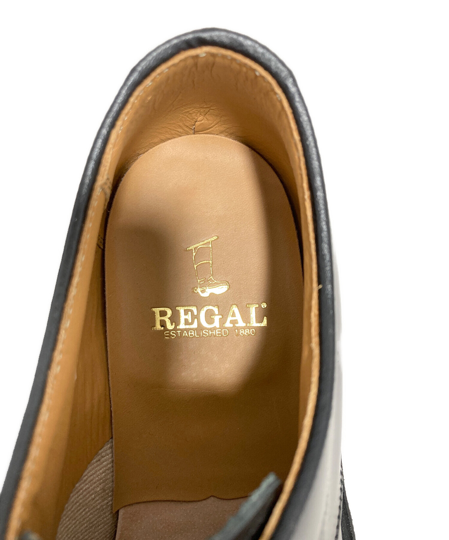 中古・古着通販】REGAL (リーガル) レザーシューズ ブラック サイズ:25