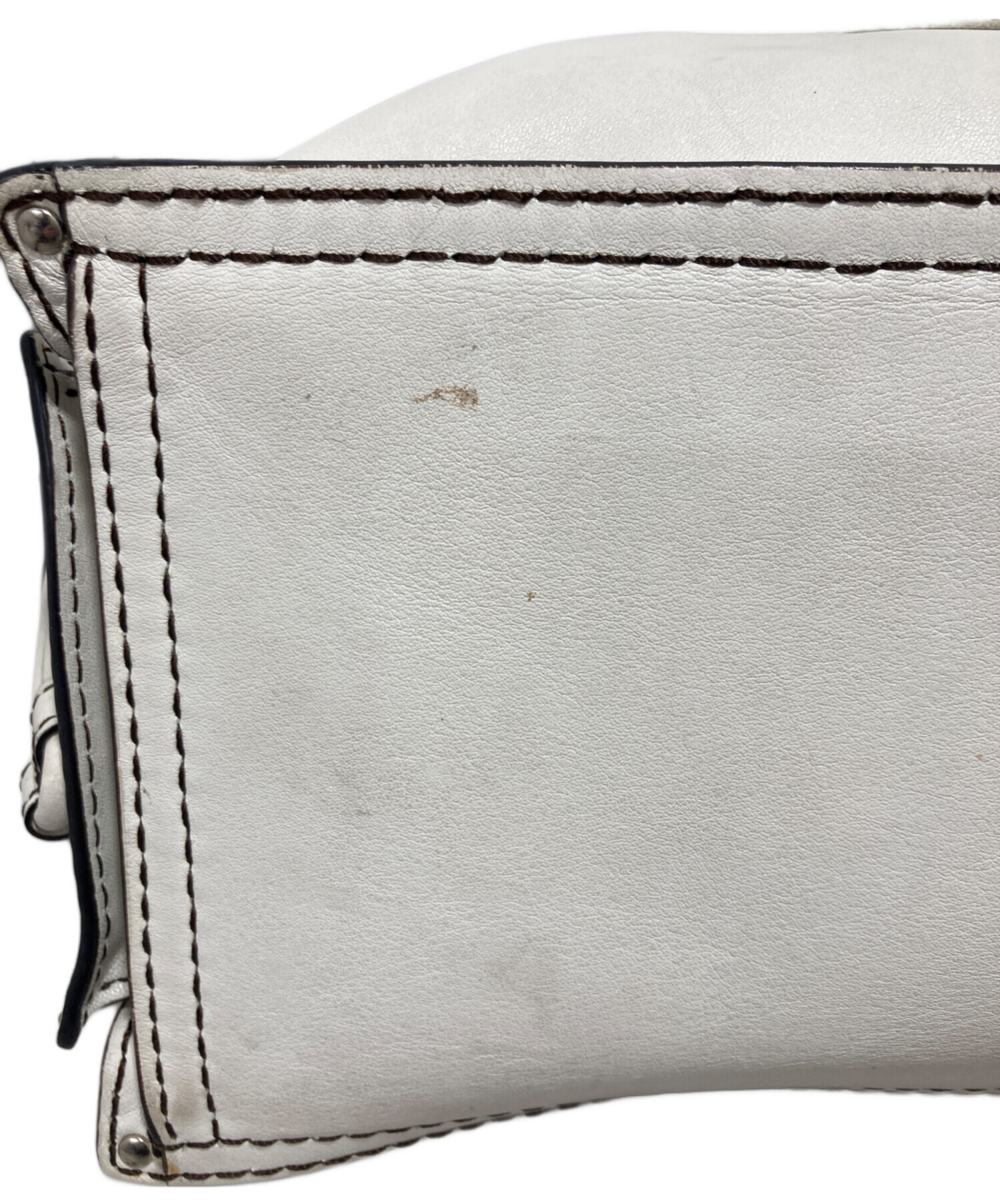 中古・古着通販】LOEWE (ロエベ) トートバッグ ホワイト｜ブランド
