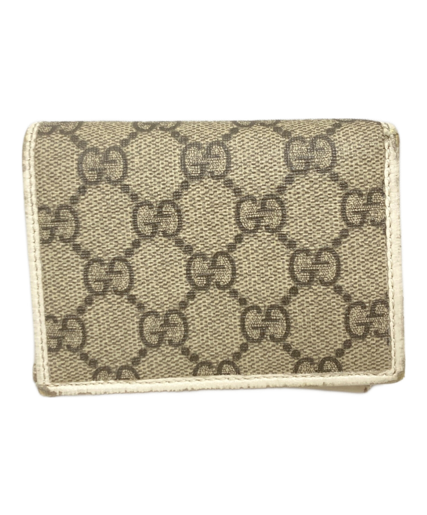 中古・古着通販】GUCCI (グッチ) GGスプリームホースビットウォレット