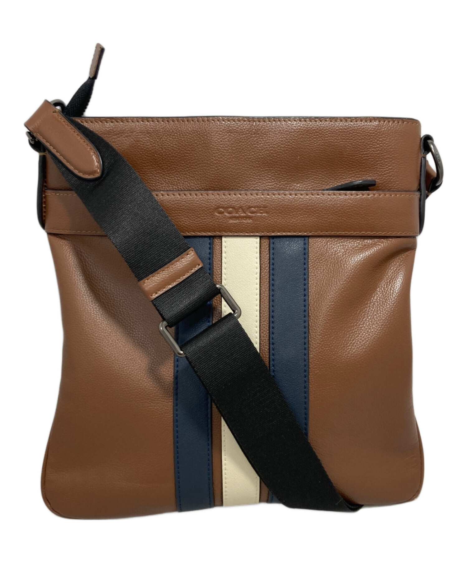 新品・未使用　COACH ブラウン ショルダーバッグ 中古・古着通販】COACH (コーチ) ショルダーバッグ ブラウン｜ブランド