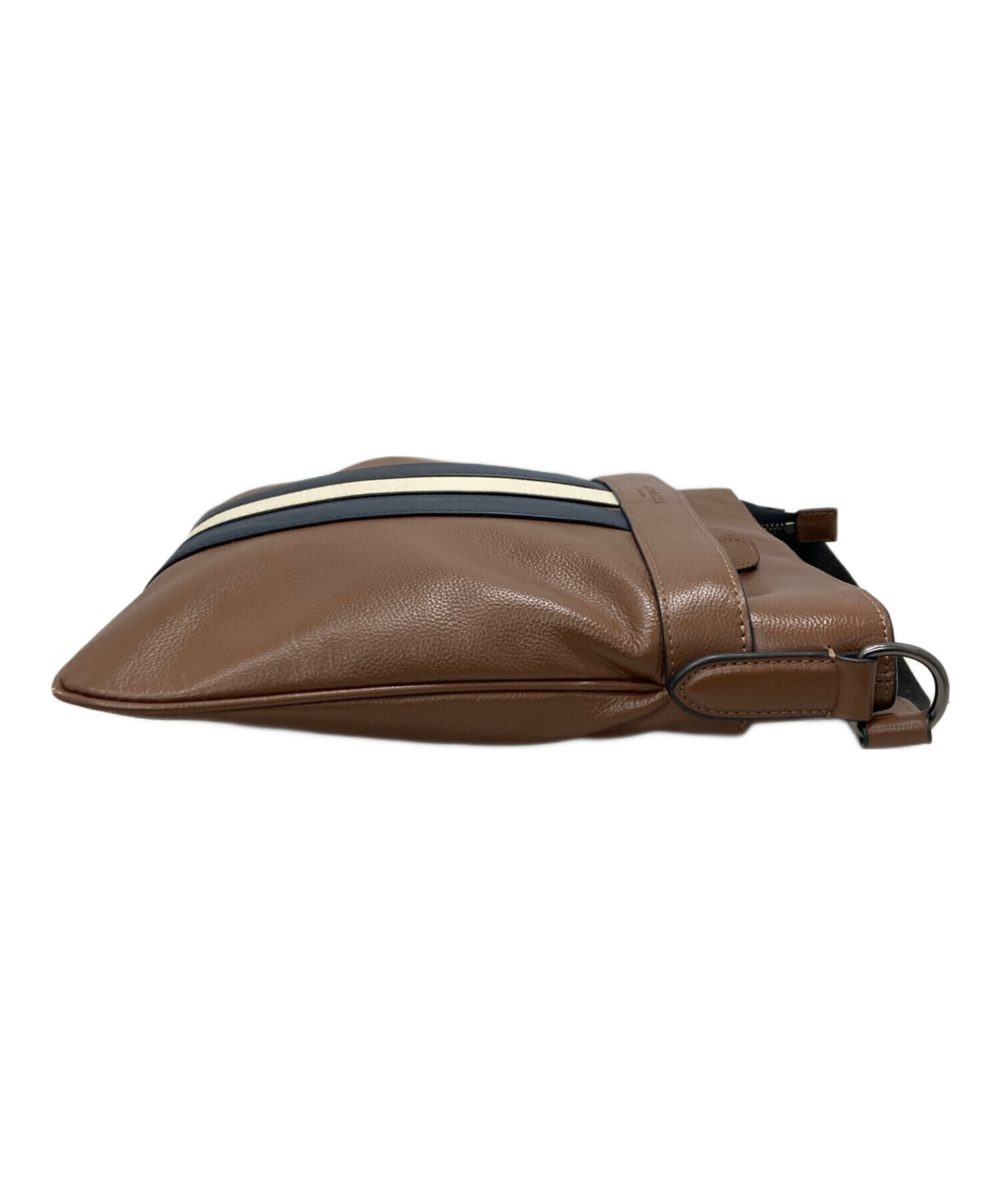 中古・古着通販】COACH (コーチ) ショルダーバッグ ブラウン｜ブランド