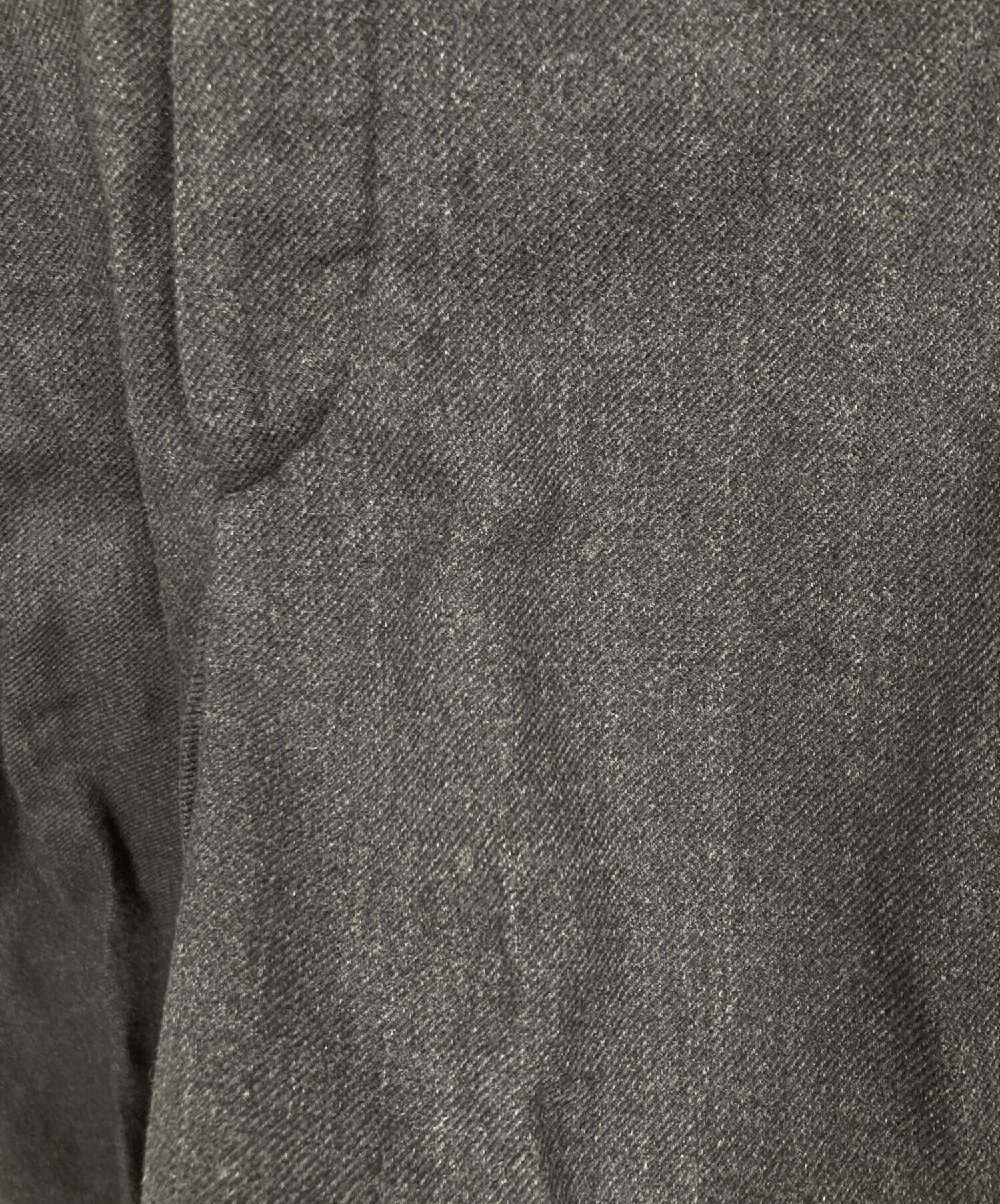 中古・古着通販】PRADA (プラダ) ウールパンツ ブラック サイズ:44