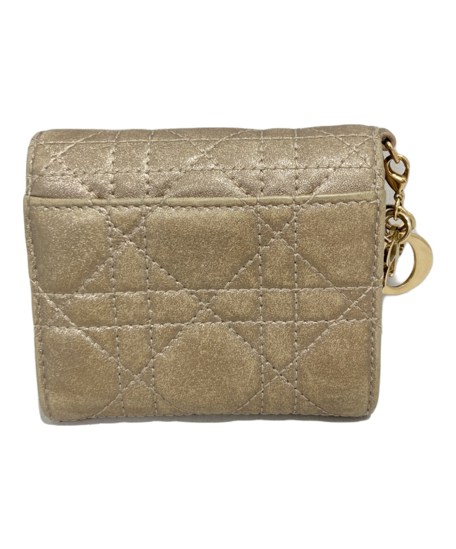 Dior 財布　中古品 中古・古着通販】Dior (ディオール) 財布 ベージュ｜ブランド・古着