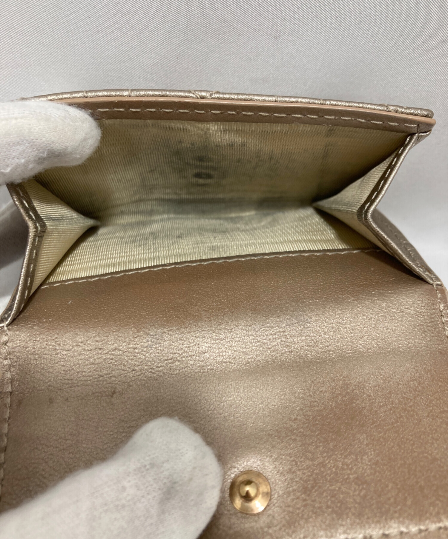 中古・古着通販】Dior (ディオール) 財布 ベージュ｜ブランド・古着