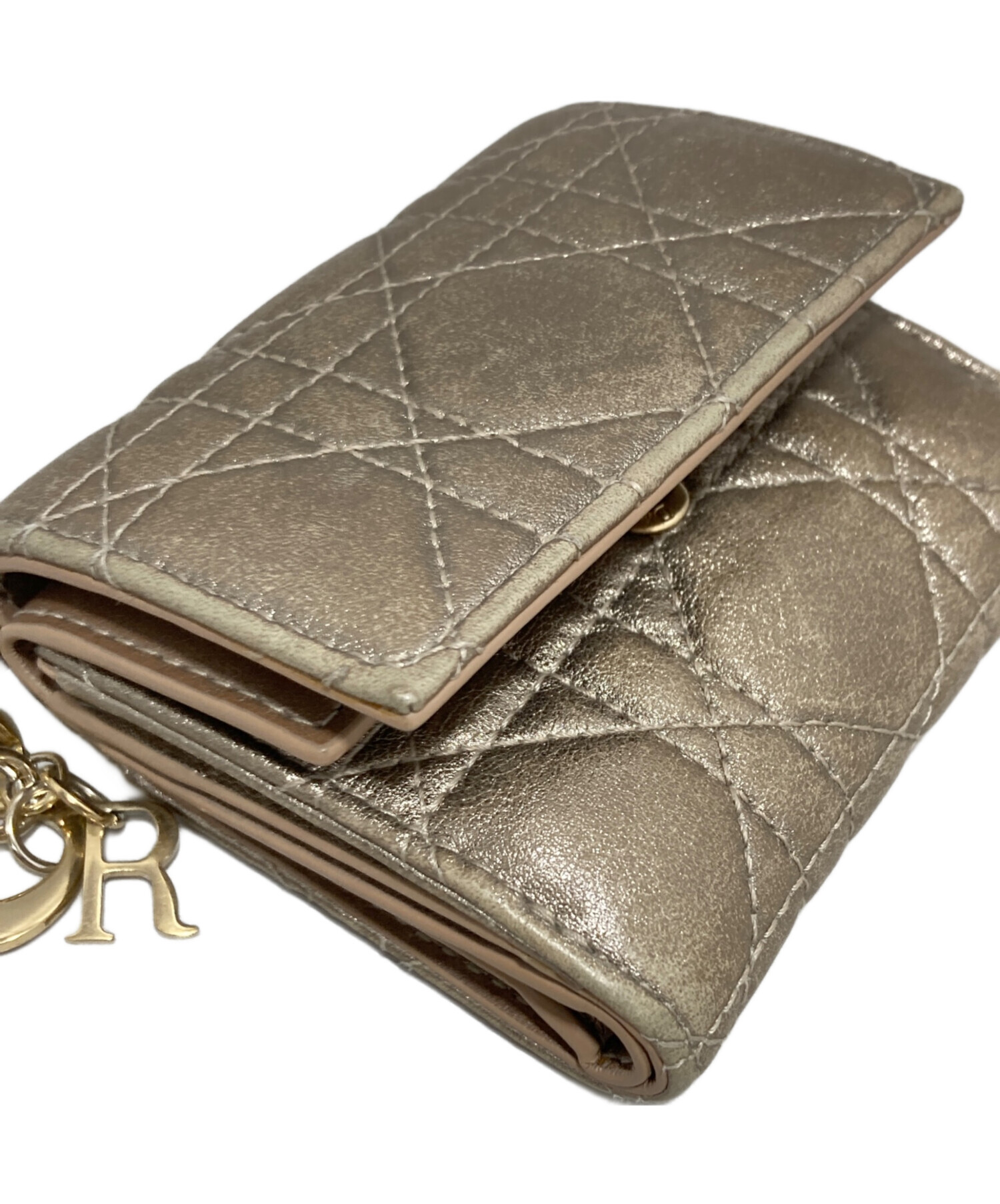 Dior 財布　中古品 中古・古着通販】Dior (ディオール) 財布 ベージュ｜ブランド・古着