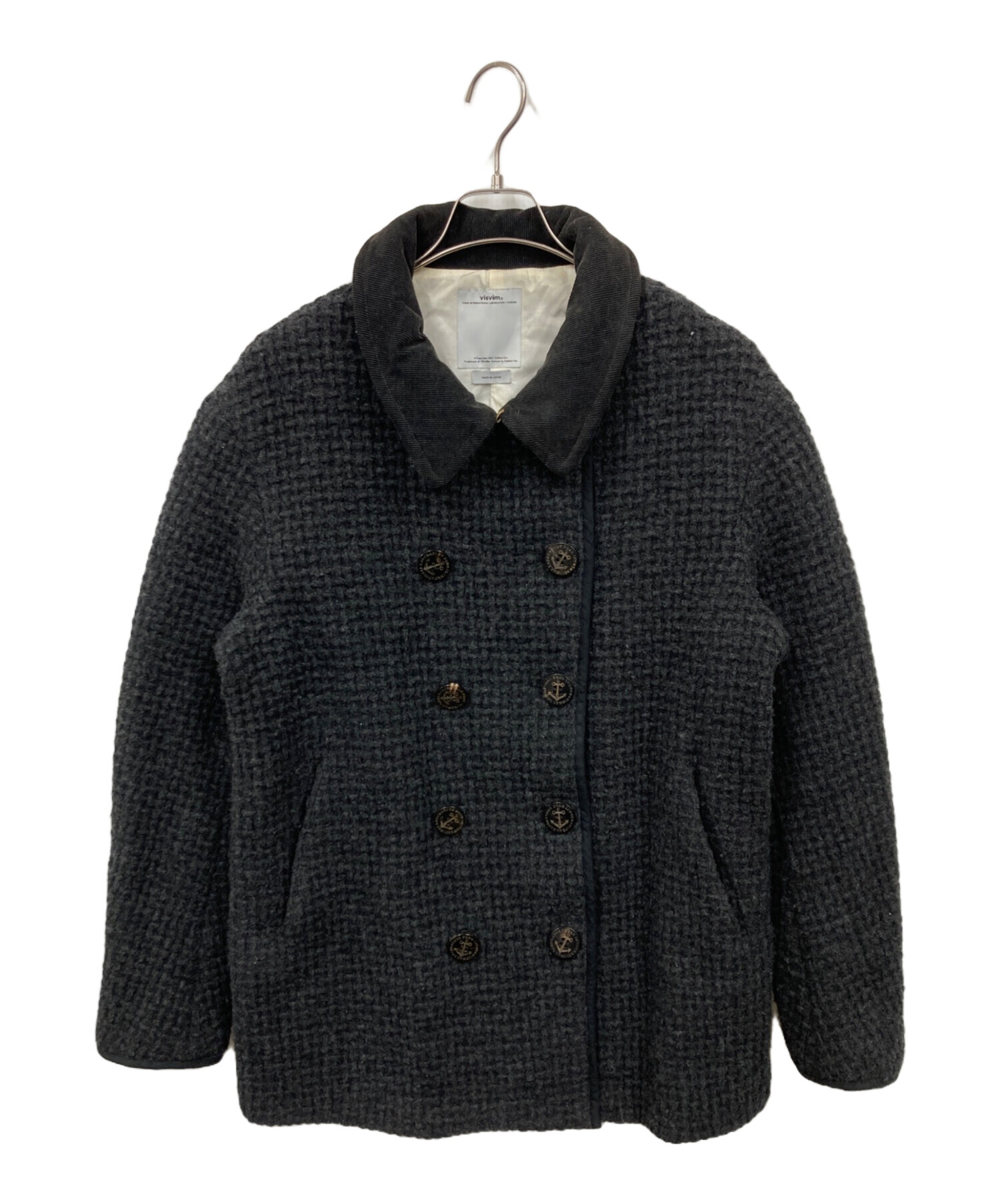 中古・古着通販】VISVIM (ビズビム) Pコート グレー サイズ:4