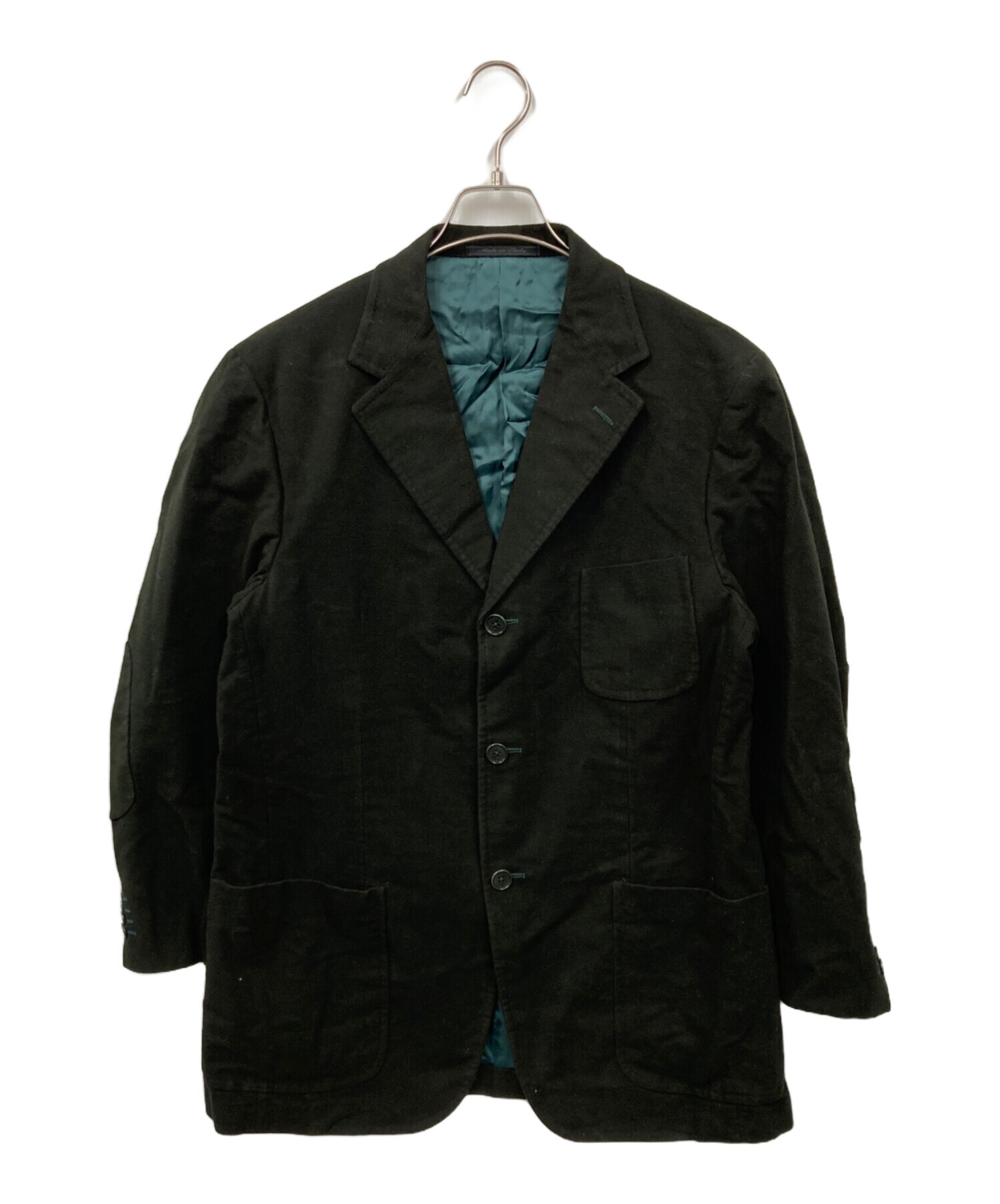 【新品同様】ISAIA イザイア ビジネスジャケット テーラードジャケット 黒 中古・古着通販】ISAIA (イザイア) テーラードジャケット オリーブ