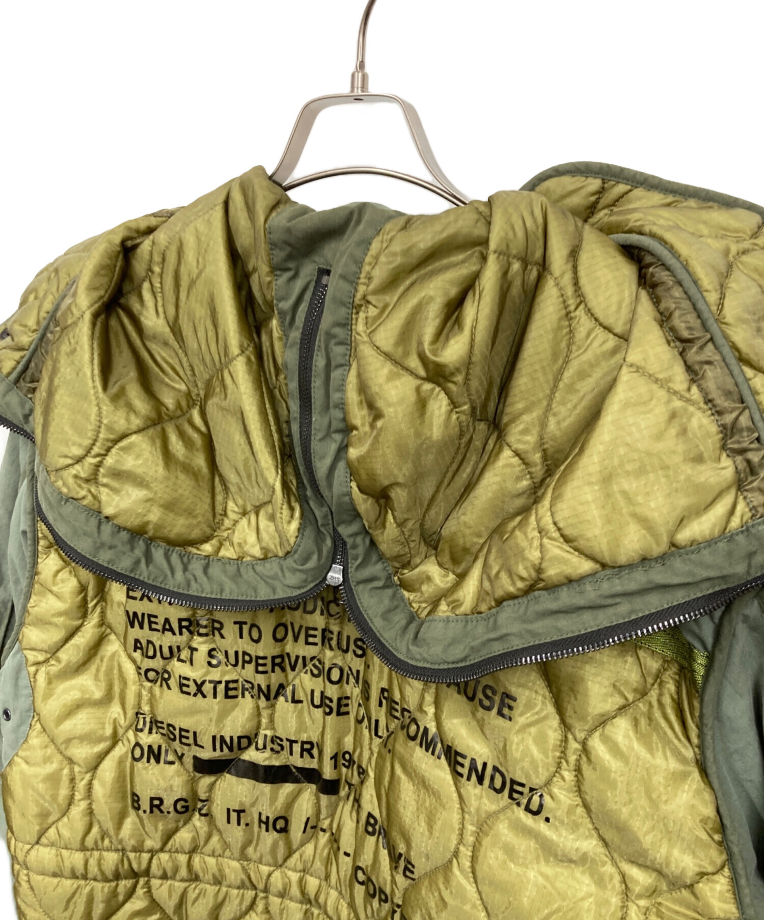 中古・古着通販】DIESEL (ディーゼル) W-KOVIKミリタリーコート