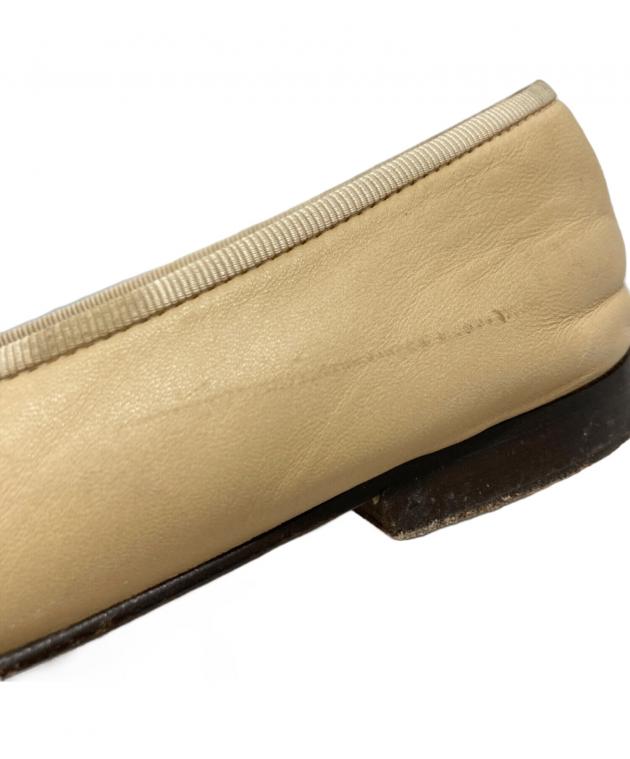中古・古着通販】CHANEL (シャネル) バレエシューズ ベージュ サイズ