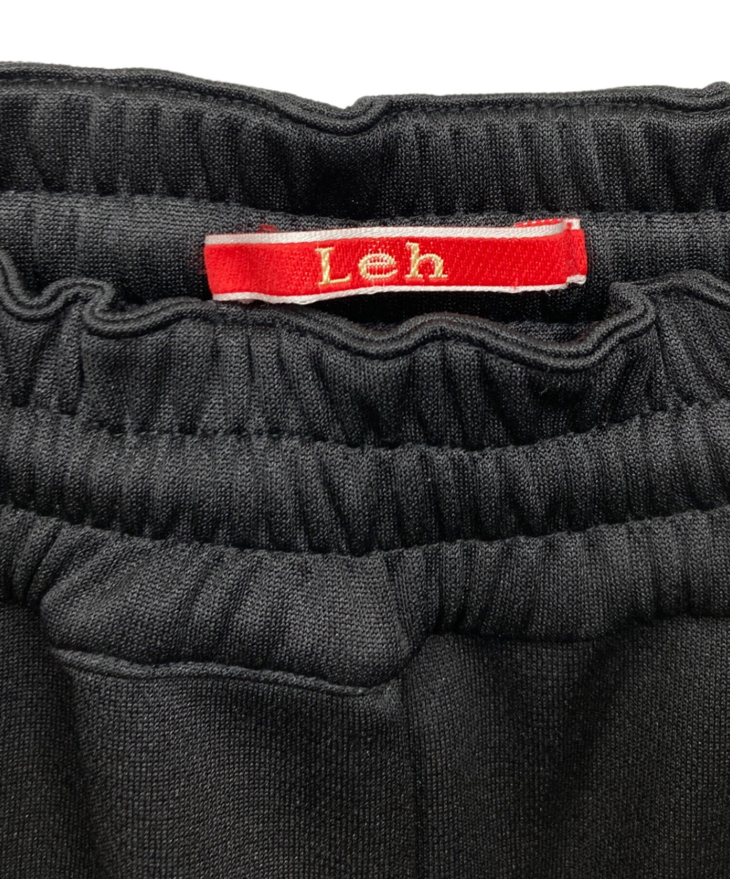 Leh レー　トラックパンツ　M 中古・古着通販】LEH (レー) トラックパンツ ブラック サイズ:M