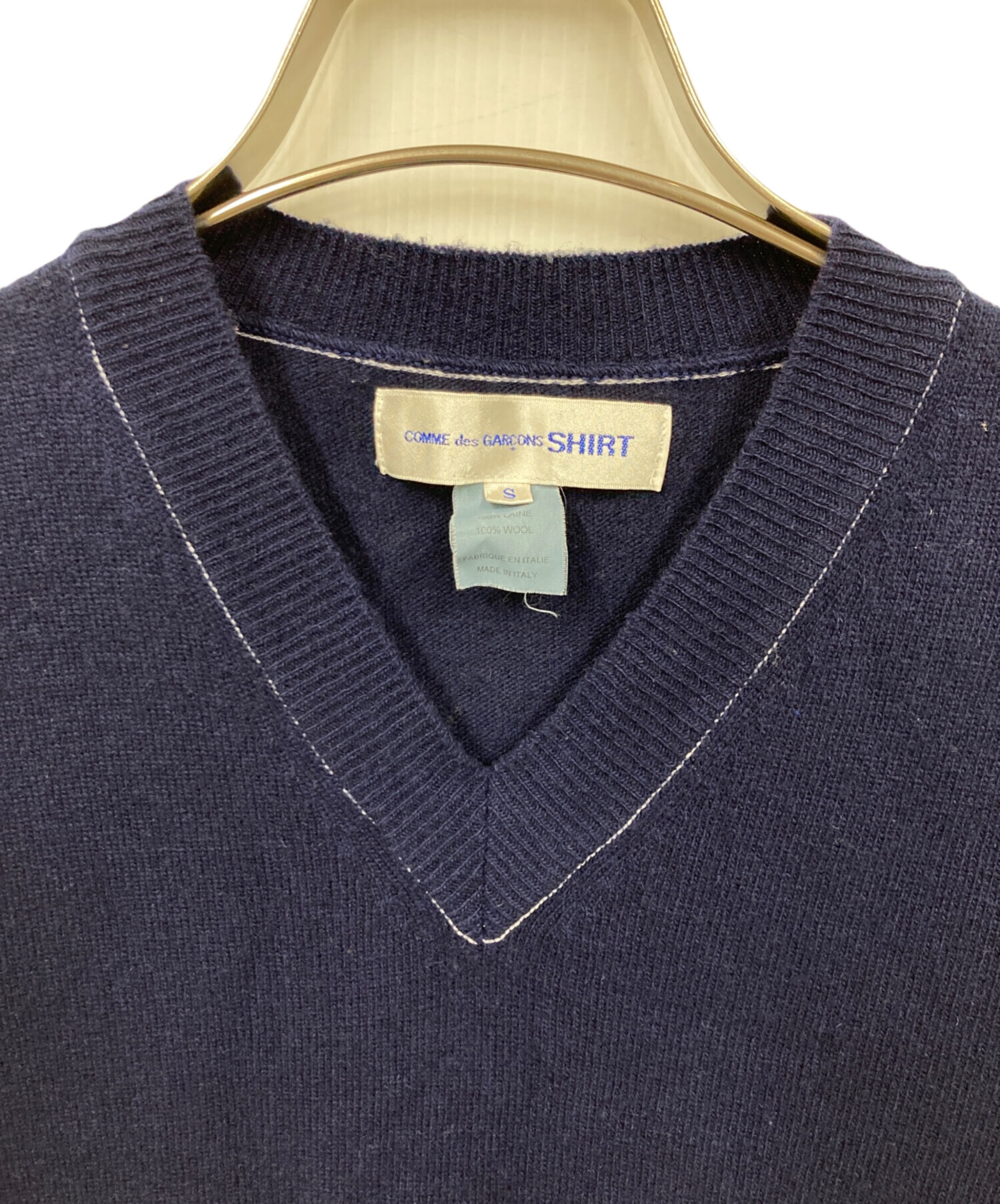COMME des GARCONS SHIRT コムデギャルソンシャツ　ベスト 中古・古着通販】COMME des GARCONS SHIRT (コムデギャルソンシャツ