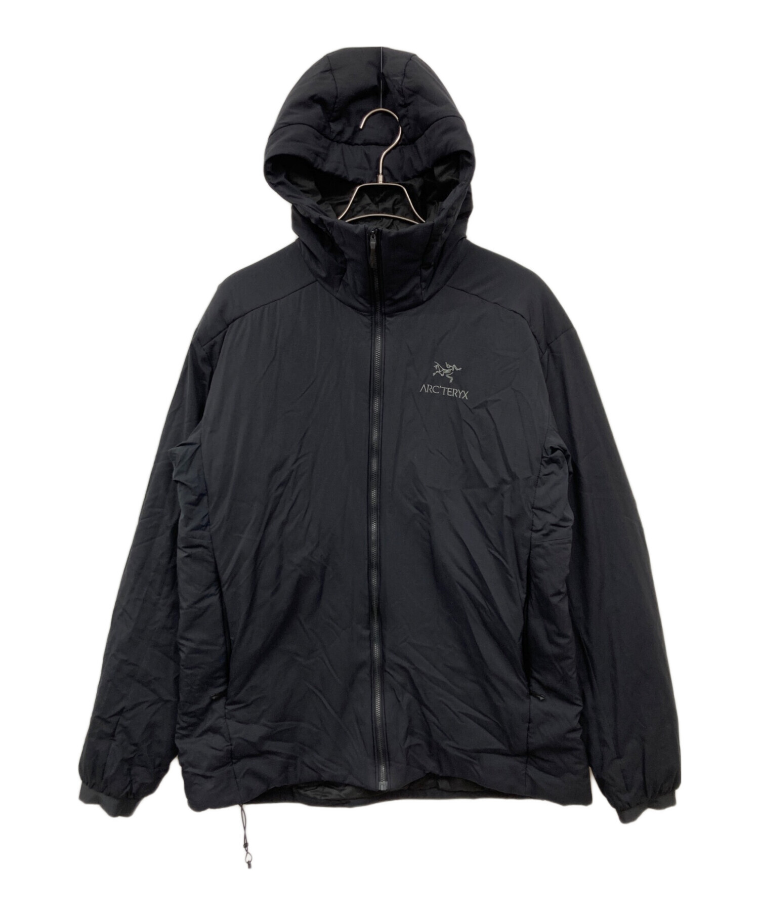 【値下げしました】ARC'TERYX ATOM AR HOODY ブラック 中古・古着通販】ARC'TERYX (アークテリクス) ATOM AR HOODY ブラック