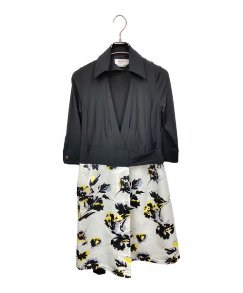 中古・古着通販】kay me (ケイミー) 切替ワンピース ブラック サイズ