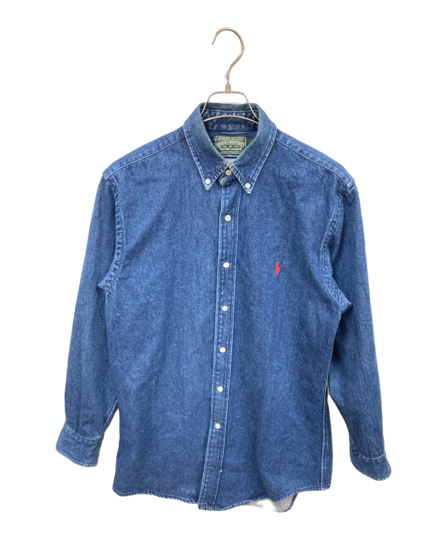 中古・古着通販】POLO COUNTRY (ポロカントリー) デニムシャツ