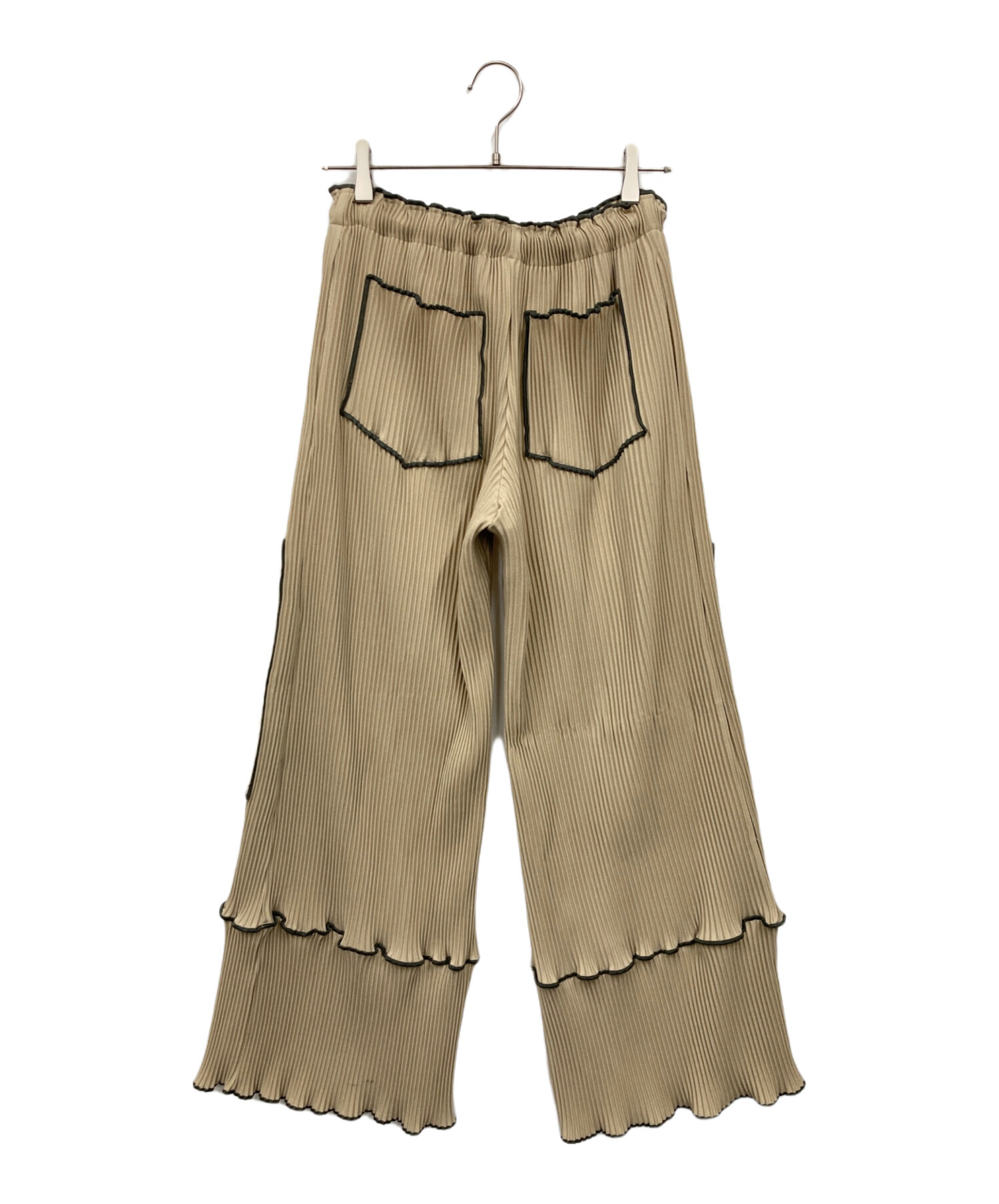 新品 20ss kotohayokozawa プリーツパンツベージュ 中古・古着通販】todo kotohayokozawa (トゥードゥー コトハヨコザワ