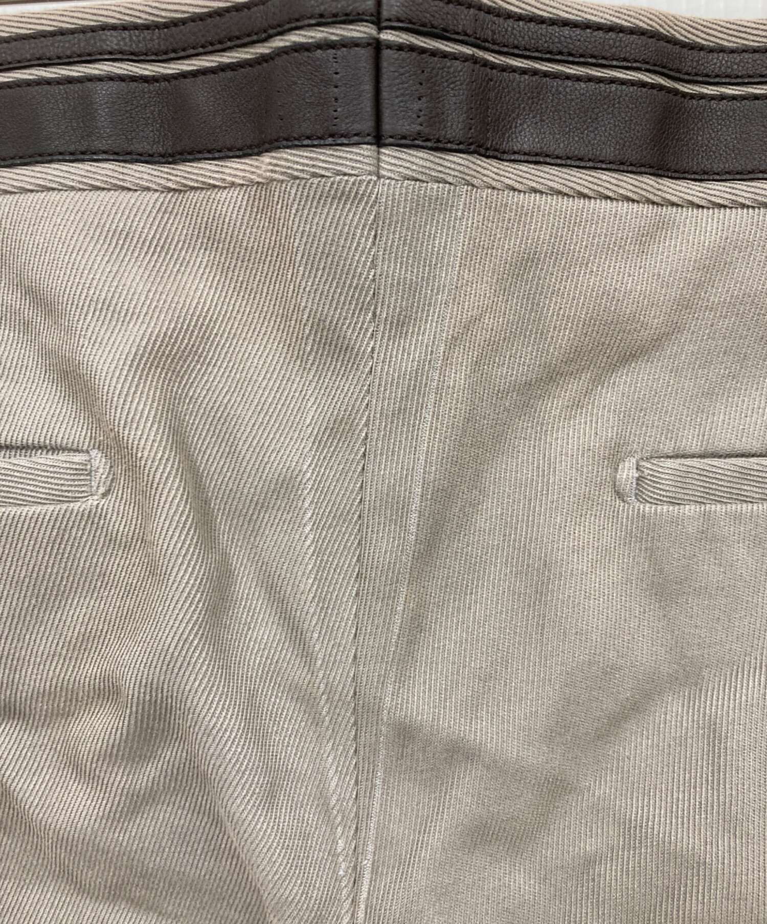 中古・古着通販】HERMES (エルメス) スラックス グレー サイズ:表記