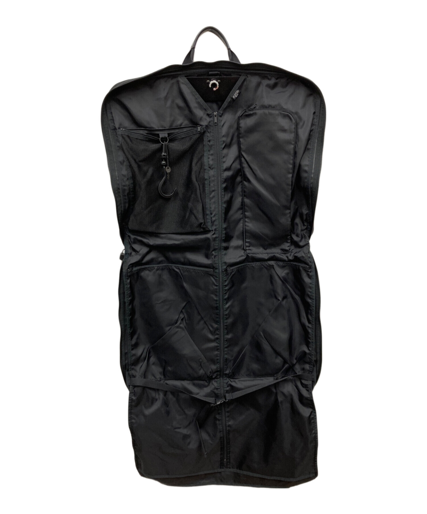 【未使用】PORTER ポーター ガーメントバッグ ブラック 中古・古着通販】PORTER (ポーター) ガーメントバッグ ブラック