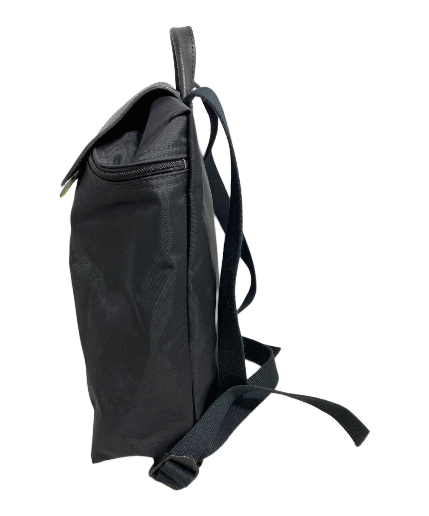 中古・古着通販】LONGCHAMP (ロンシャン) リュック ブラック｜ブランド