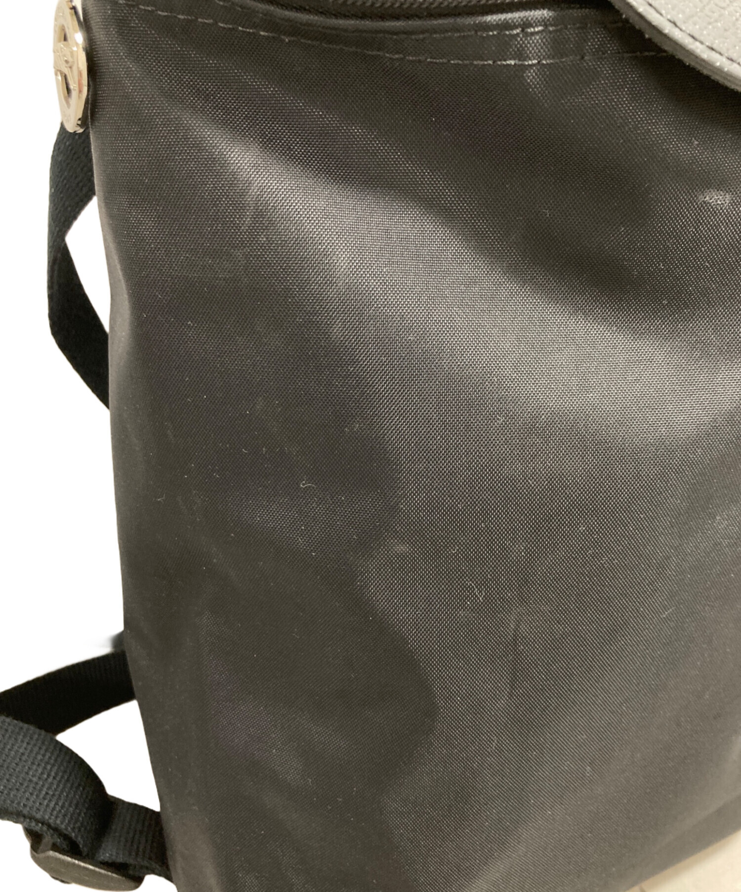 中古・古着通販】LONGCHAMP (ロンシャン) リュック ブラック｜ブランド