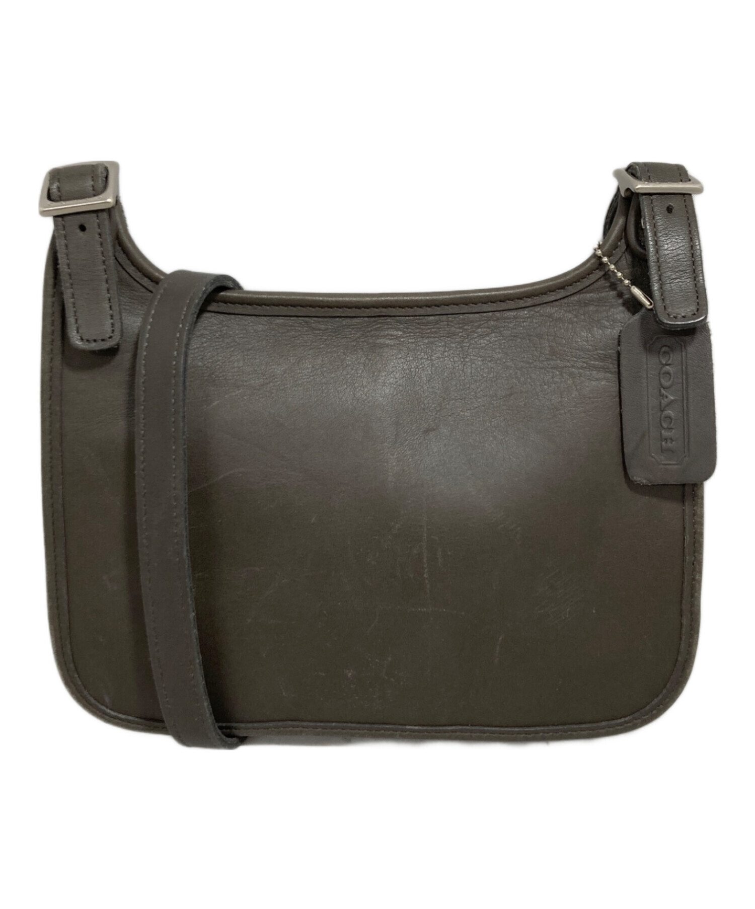 中古・古着通販】COACH (コーチ) ショルダーバッグ グレー｜ブランド