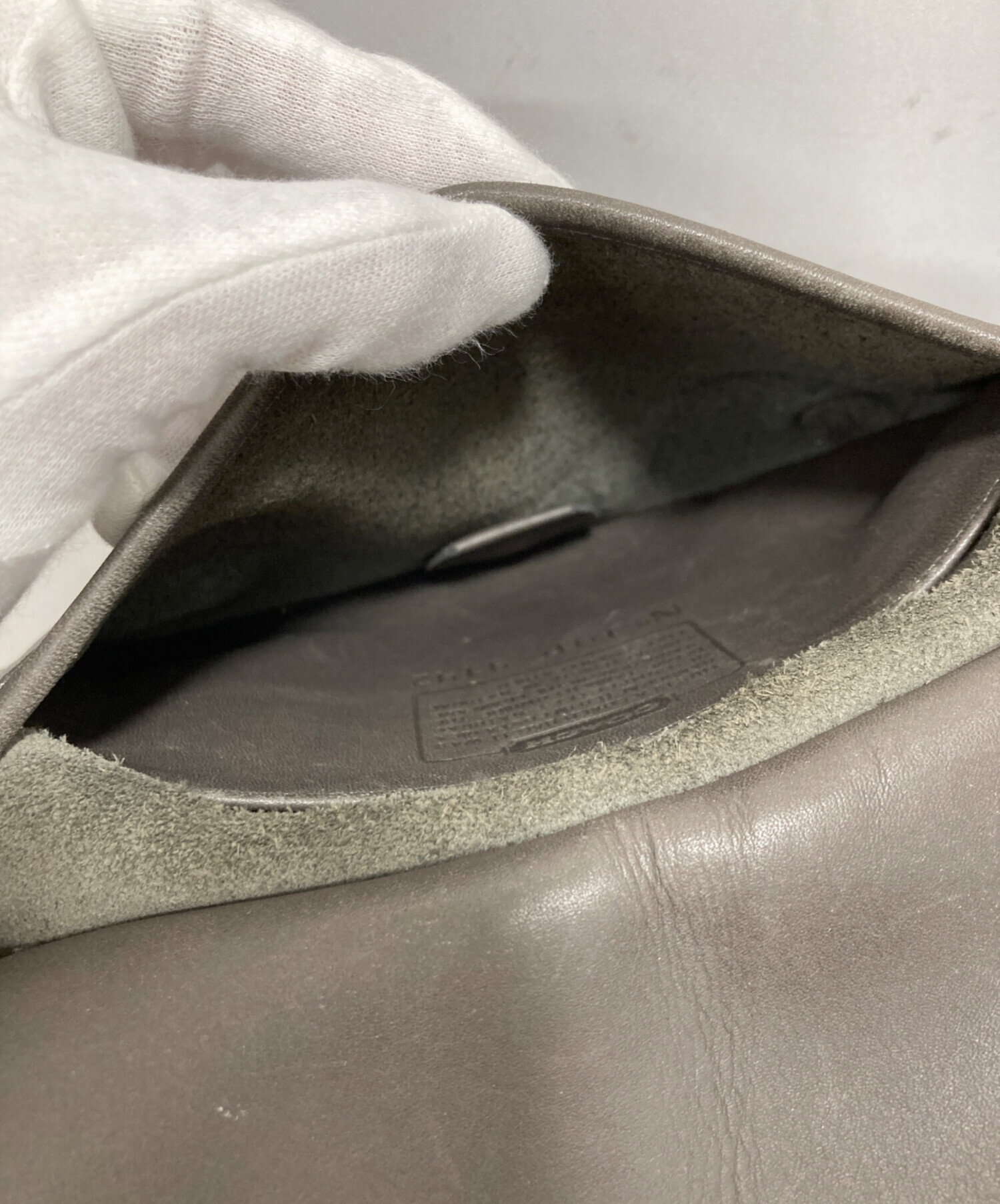 中古・古着通販】COACH (コーチ) ショルダーバッグ グレー｜ブランド