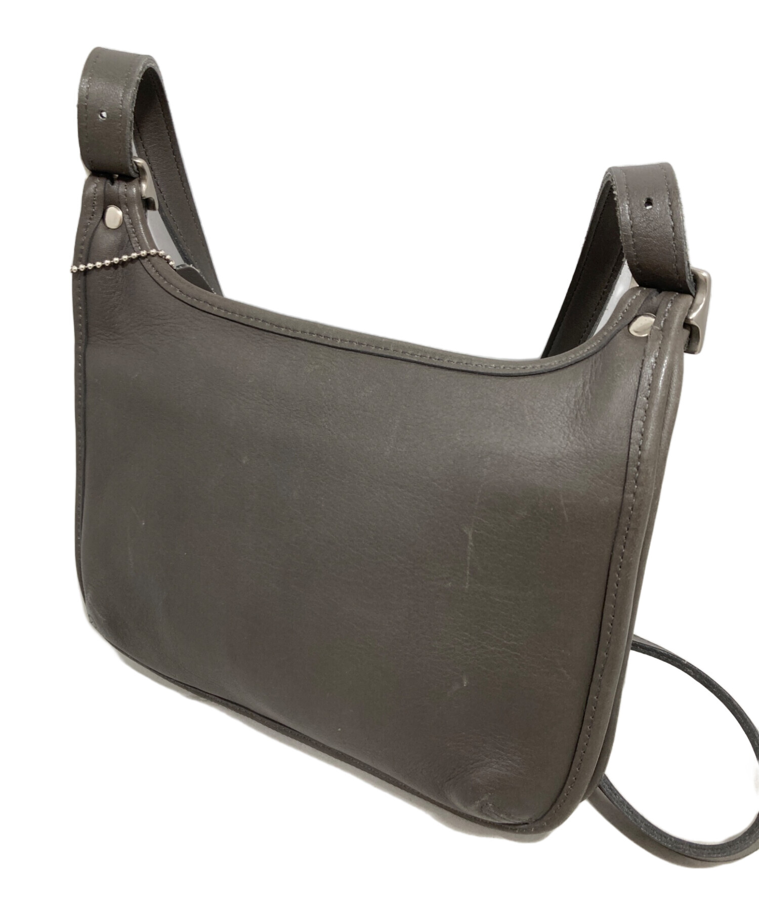 中古・古着通販】COACH (コーチ) ショルダーバッグ グレー｜ブランド