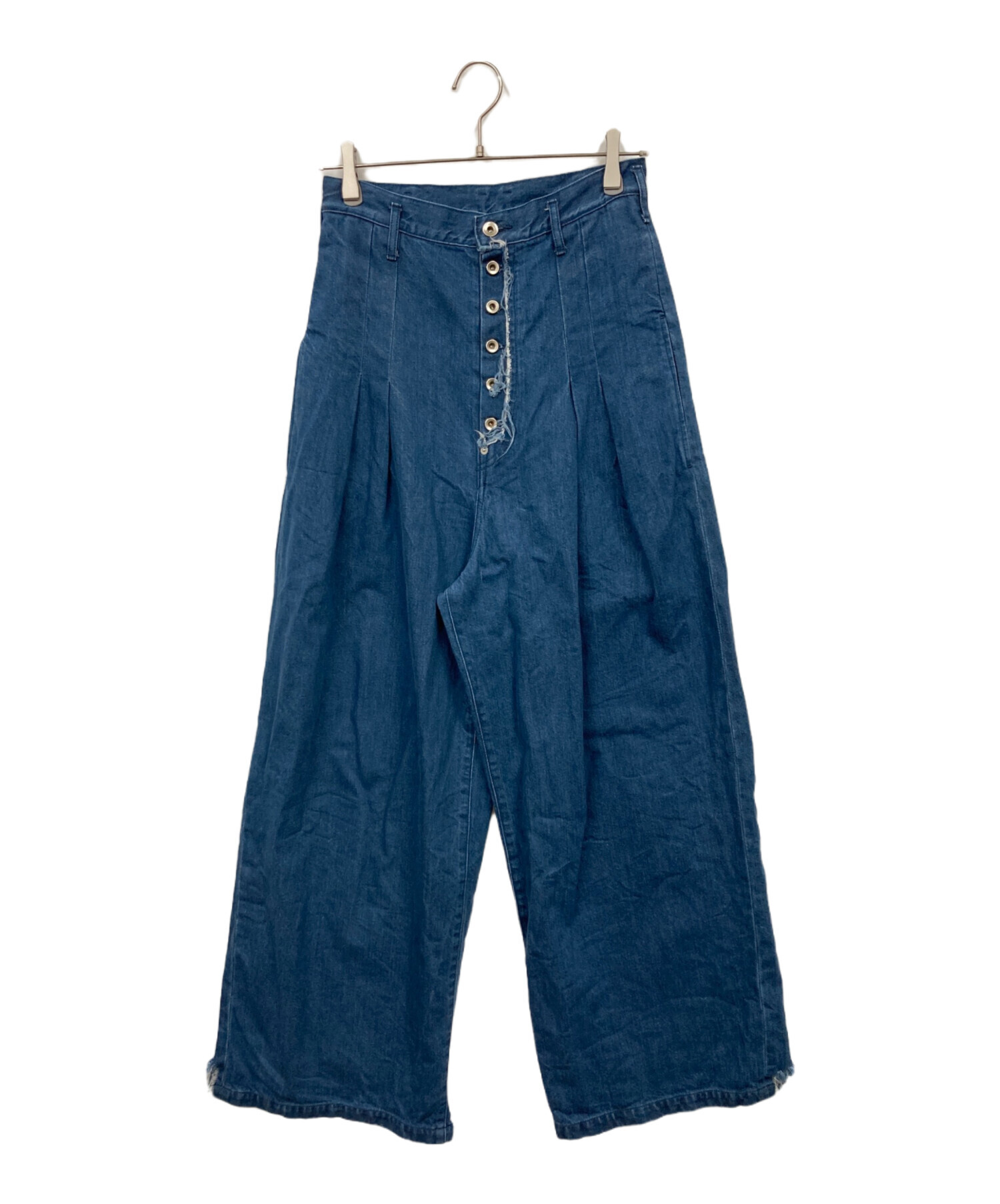 SOSHIOTSUKI デニムパンツ 44 インディゴ 中古・古着通販】SOSHIOTSUKI (ソウシ オオツキ) デニムパンツ