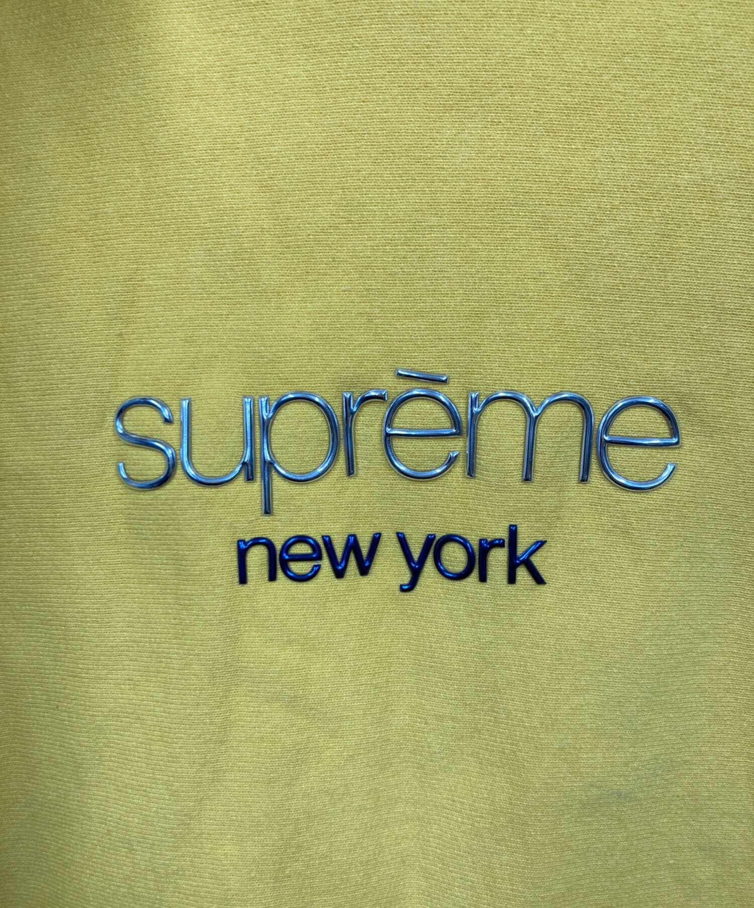 中古・古着通販】Supreme (シュプリーム) Chrome Classic Logo Hooded 