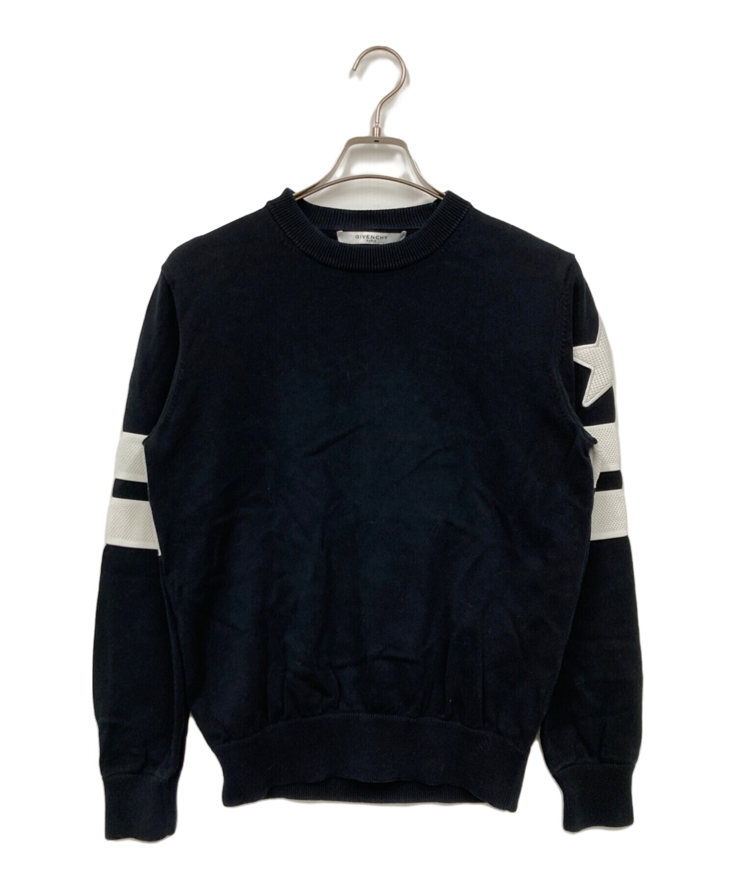 中古・古着通販】GIVENCHY (ジバンシィ) ニット ブラック サイズ:S 