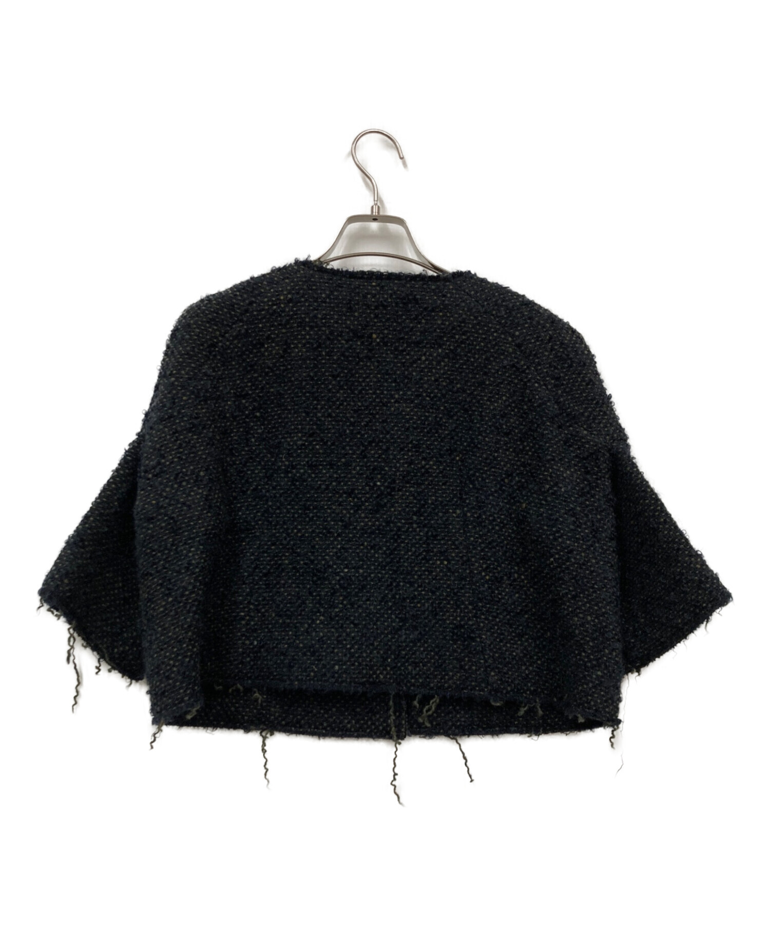 中古・古着通販】MARNI (マルニ) ノーカラージャケット ブラック