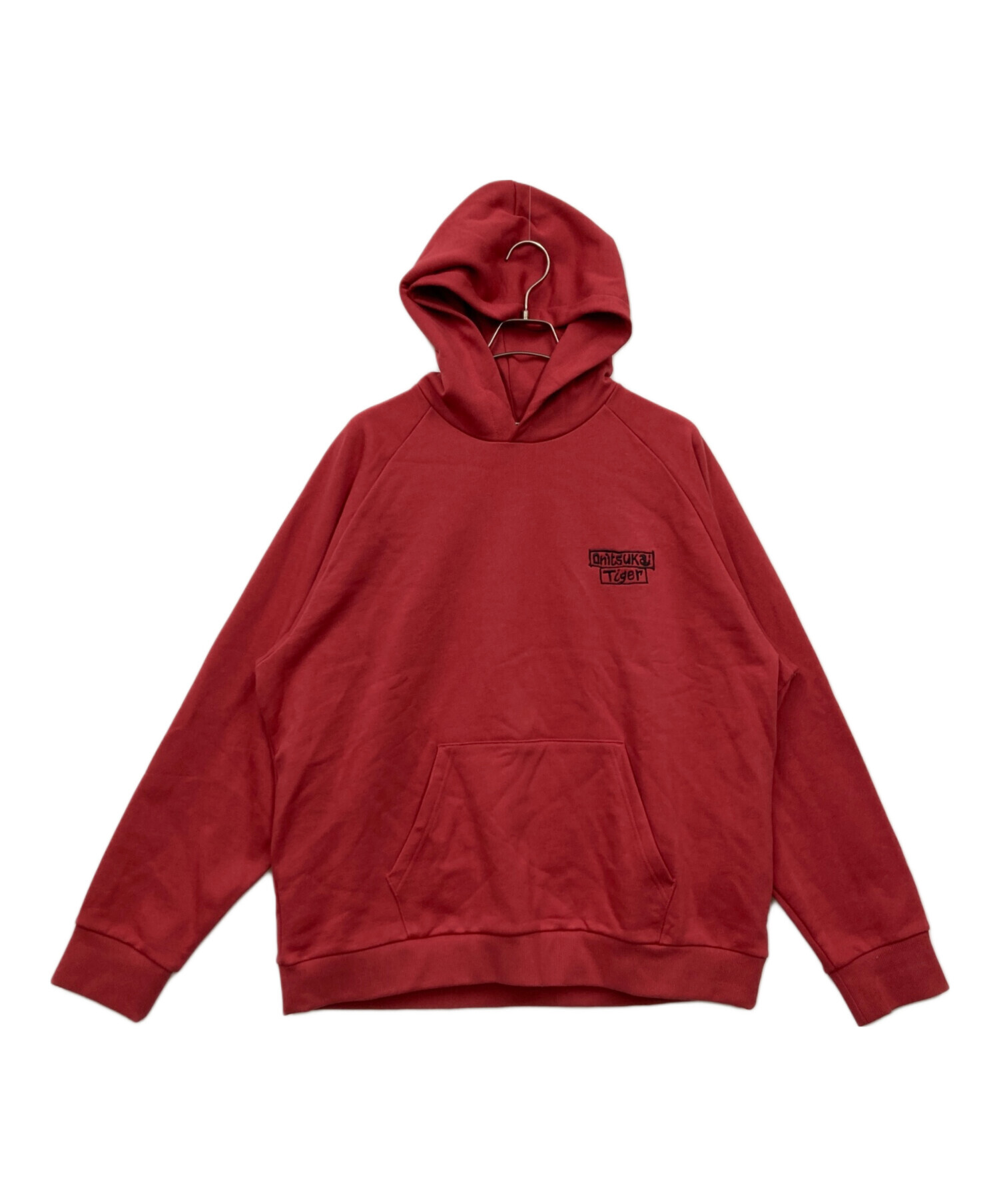 中古・古着通販】Onitsuka Tiger (オニツカタイガー) パーカー レッド