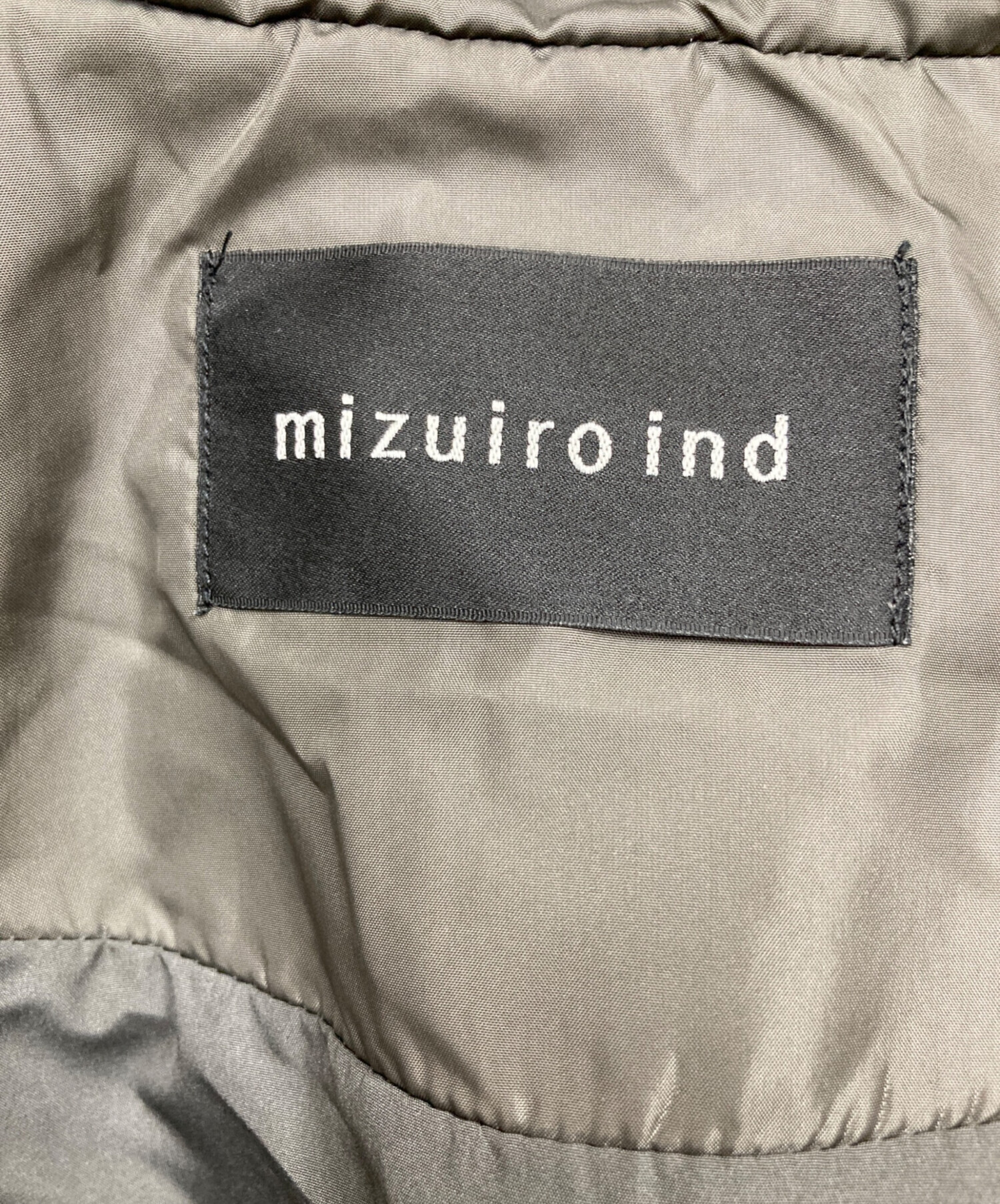 中古・古着通販】mizuiro-ind (ミズイロインド) ダウンジャケット