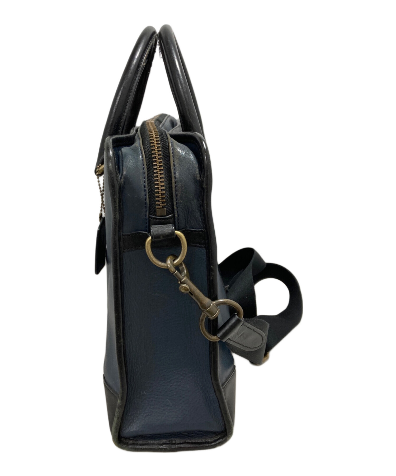 中古・古着通販】COACH (コーチ) ブリーフケース ネイビー｜ブランド